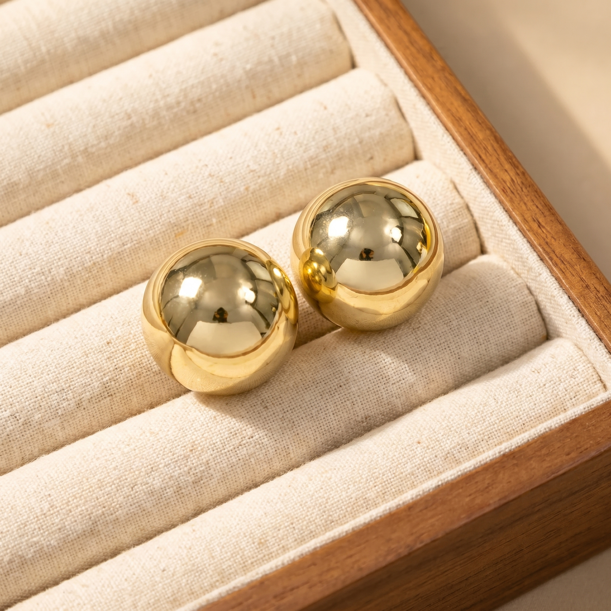 Evelyn Golden Earrings
