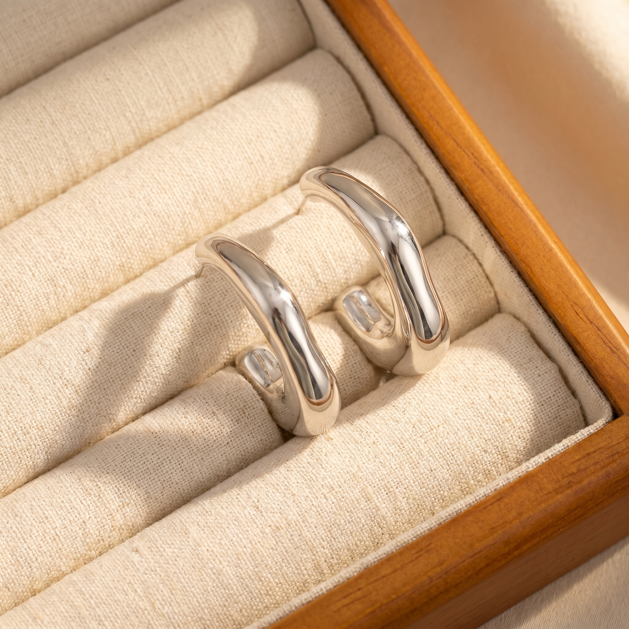 Shirley Silver Earrings