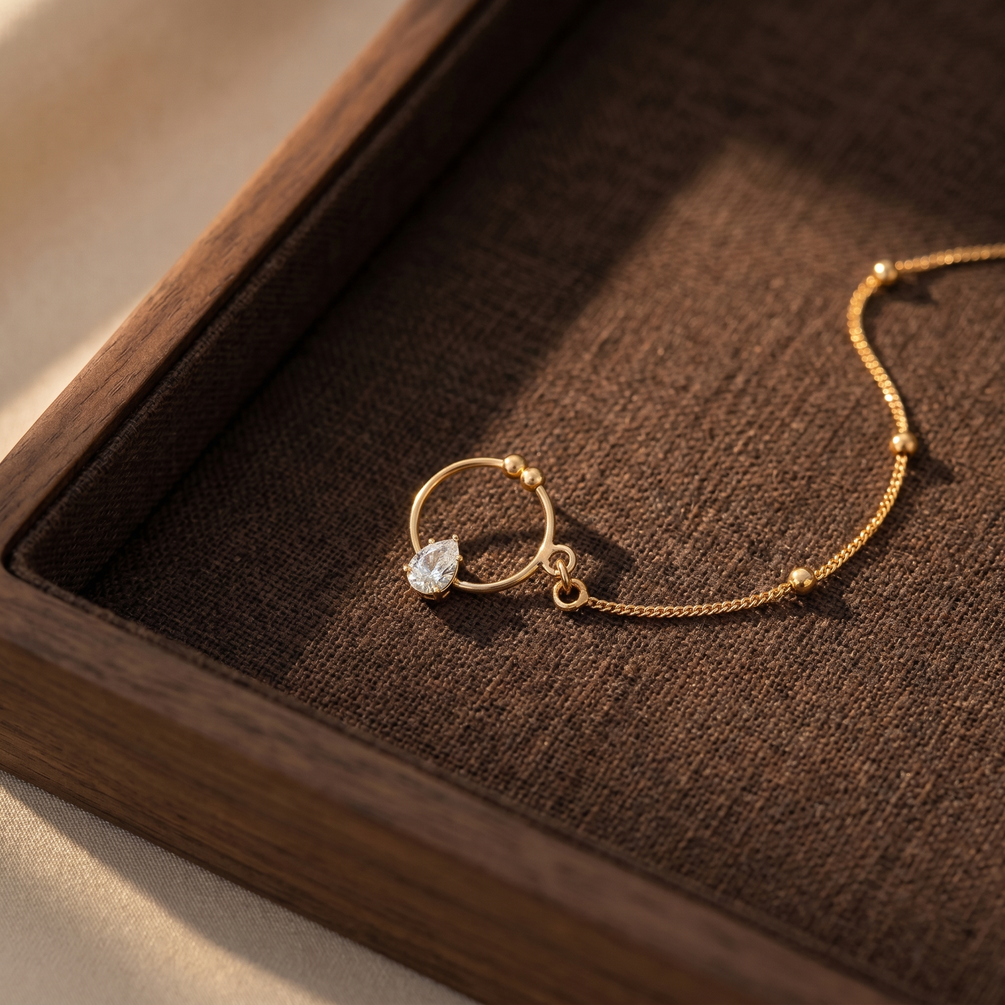 Ruhi White Nose Ring