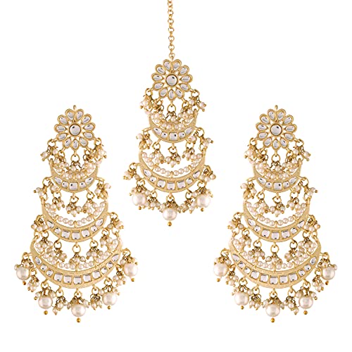 Nigar MaangTikka Earrings Set
