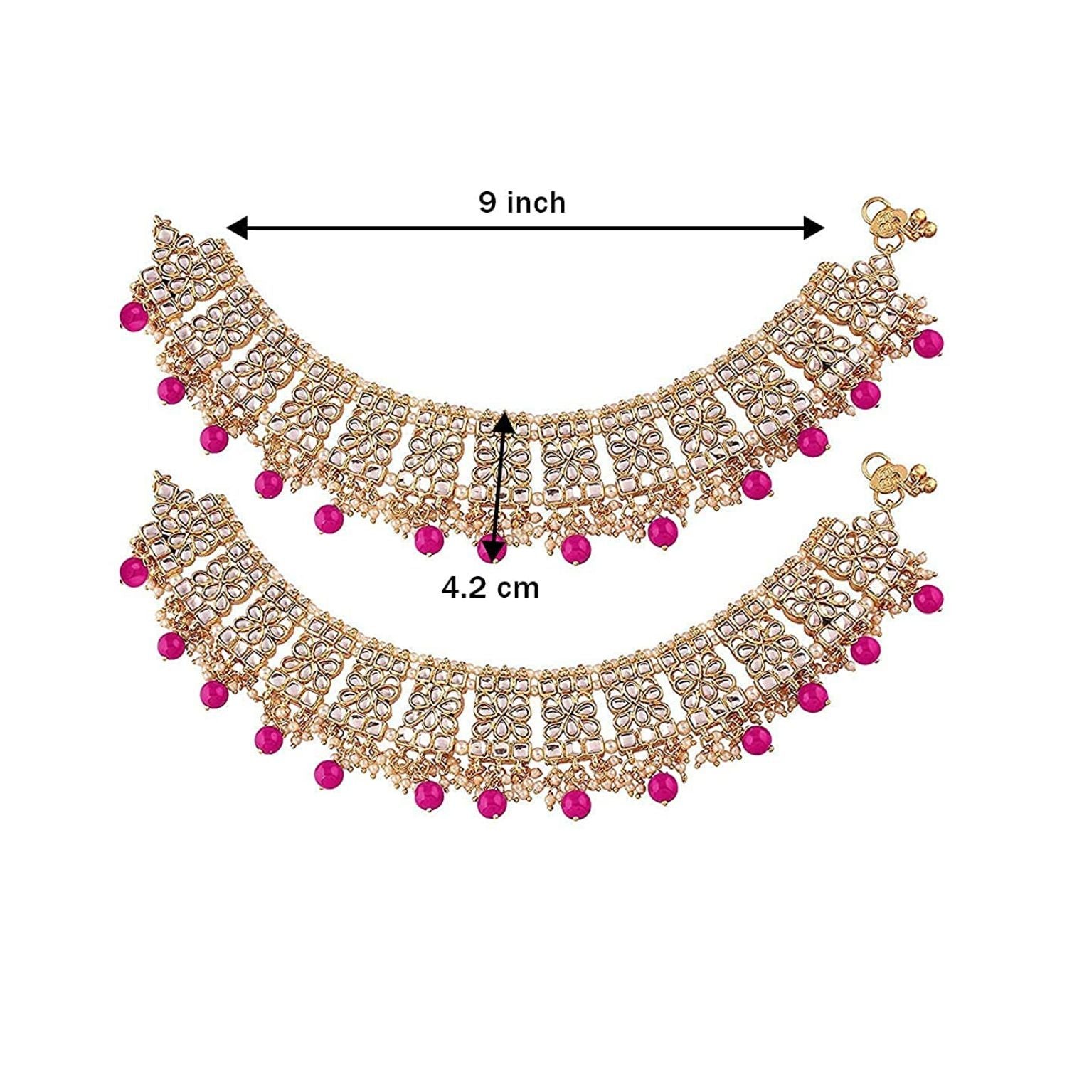 Jogi Pink Payal/ Anklets