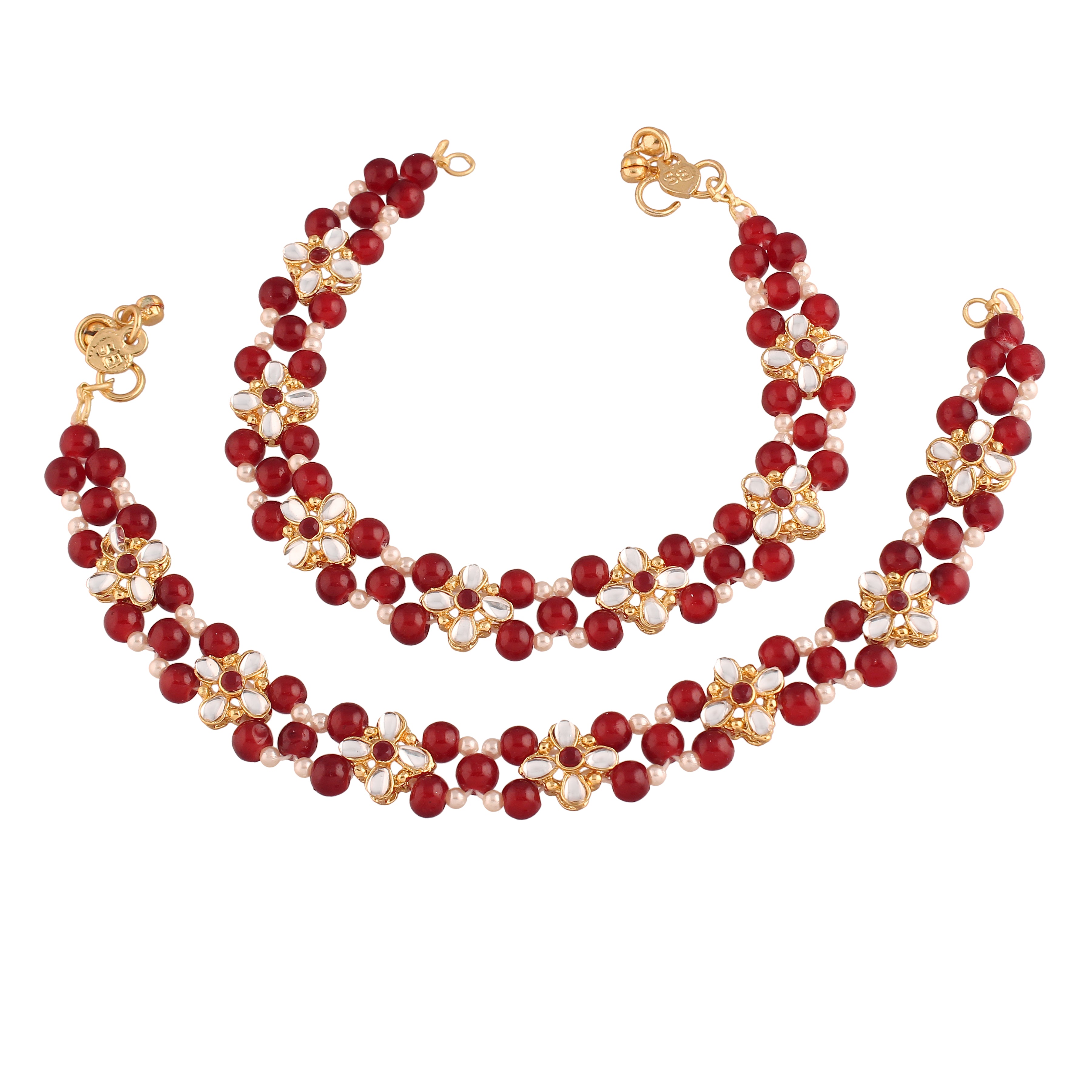 Ruchi Pearl Anklets