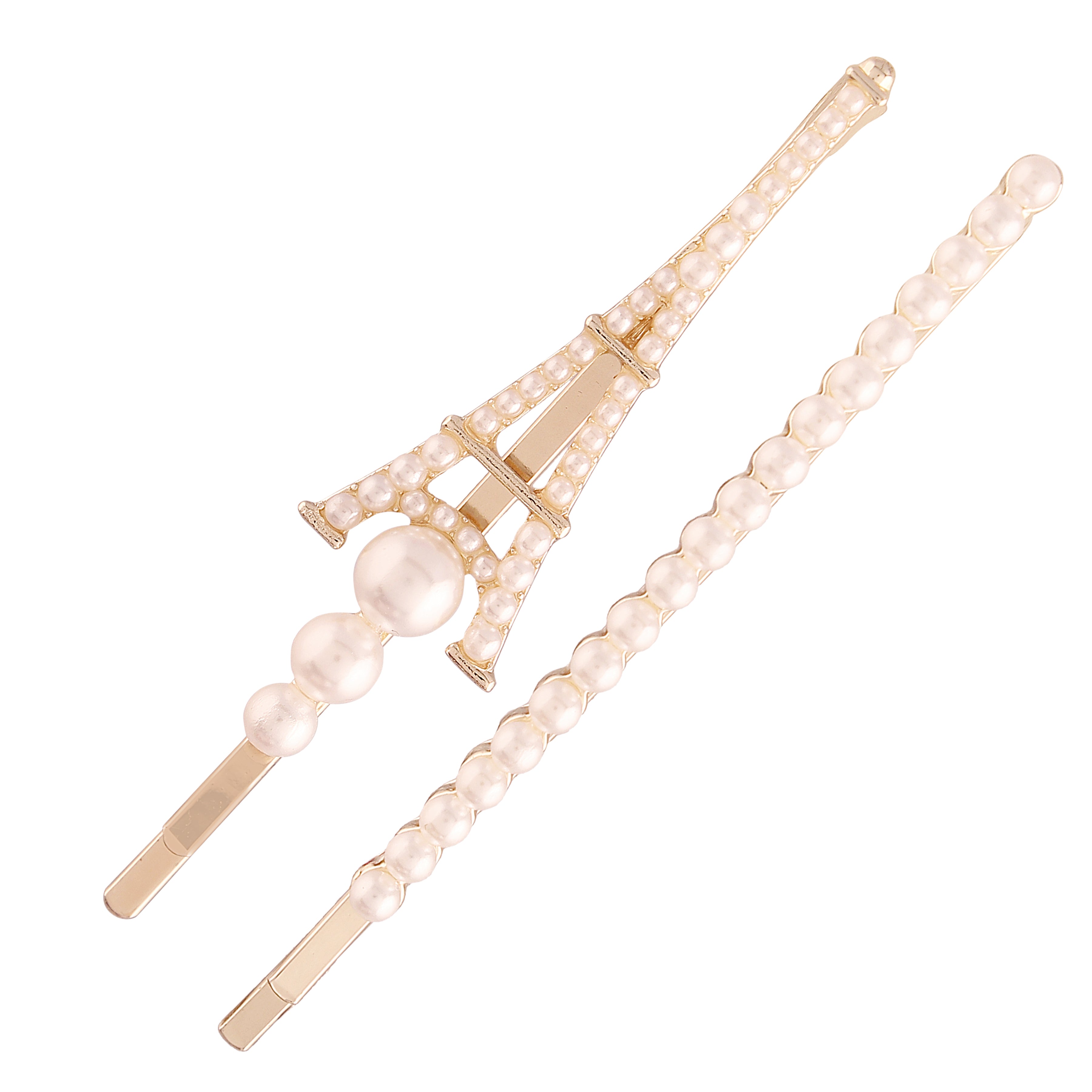 Pearl Beaded Hair Clip For Womens/Girls