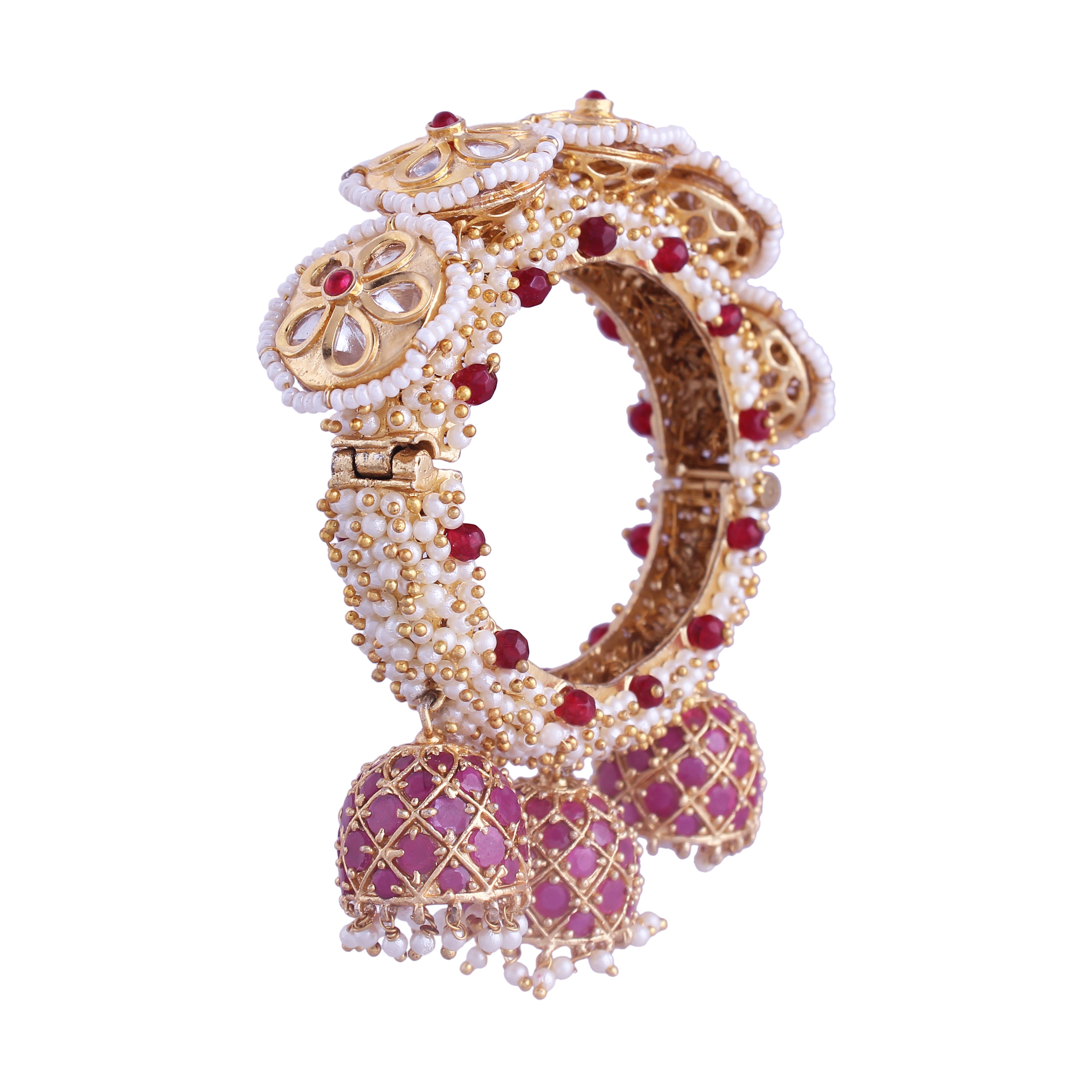 Aadviti Pink Kada