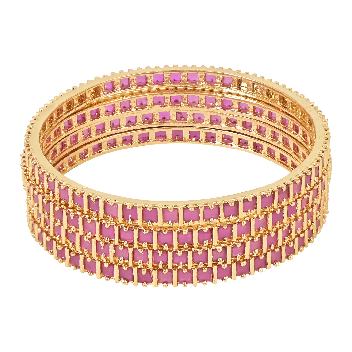 Kashvi Pink Bangles