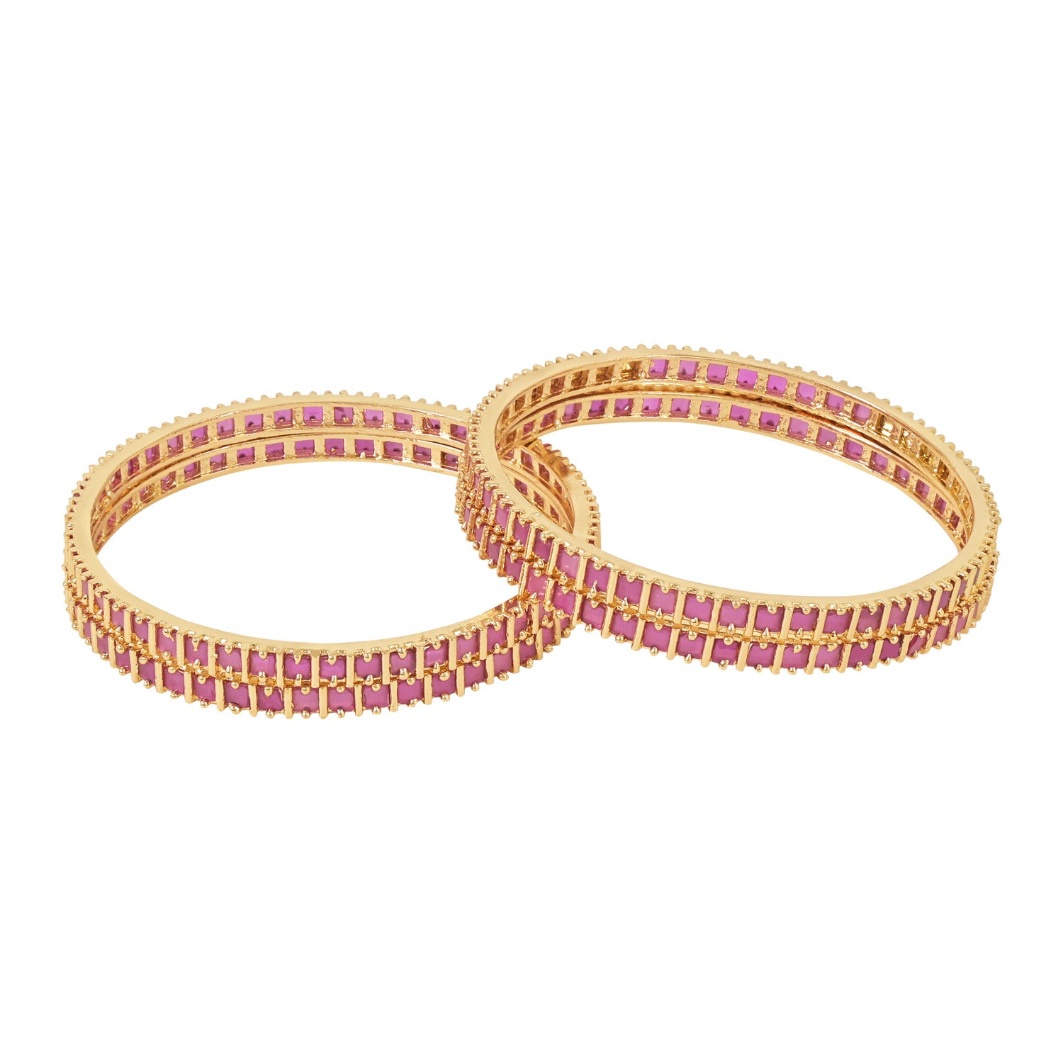 Kashvi Pink Bangles