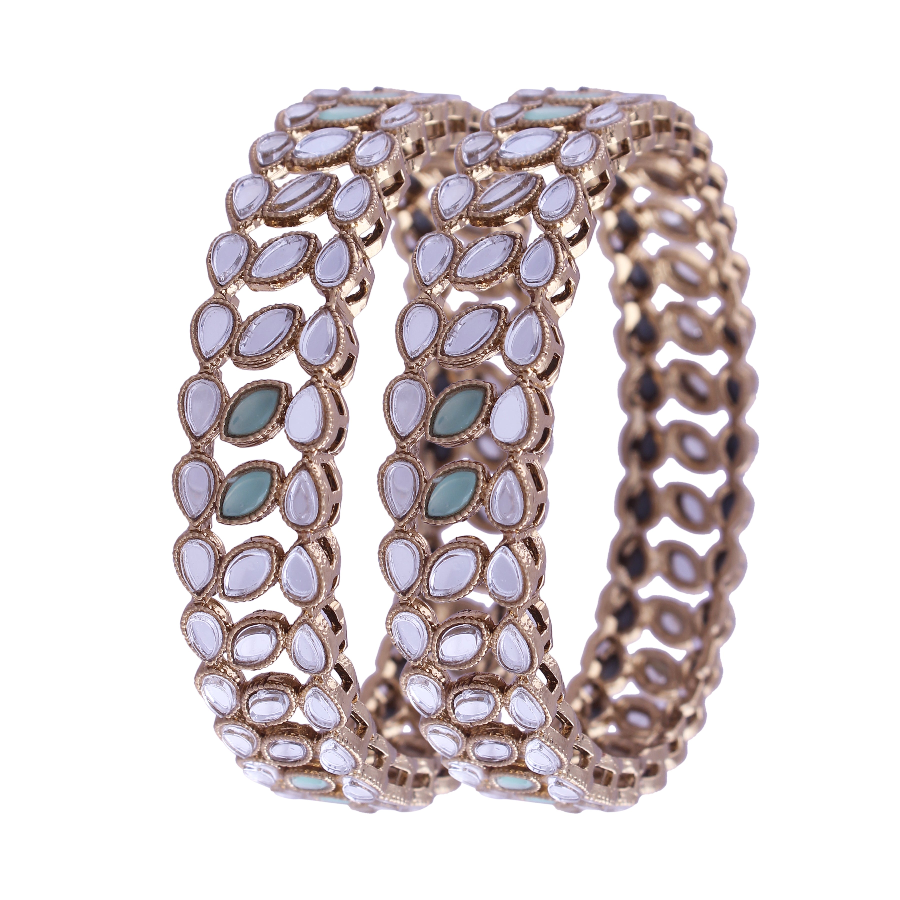 Aarvi Mint Bangles