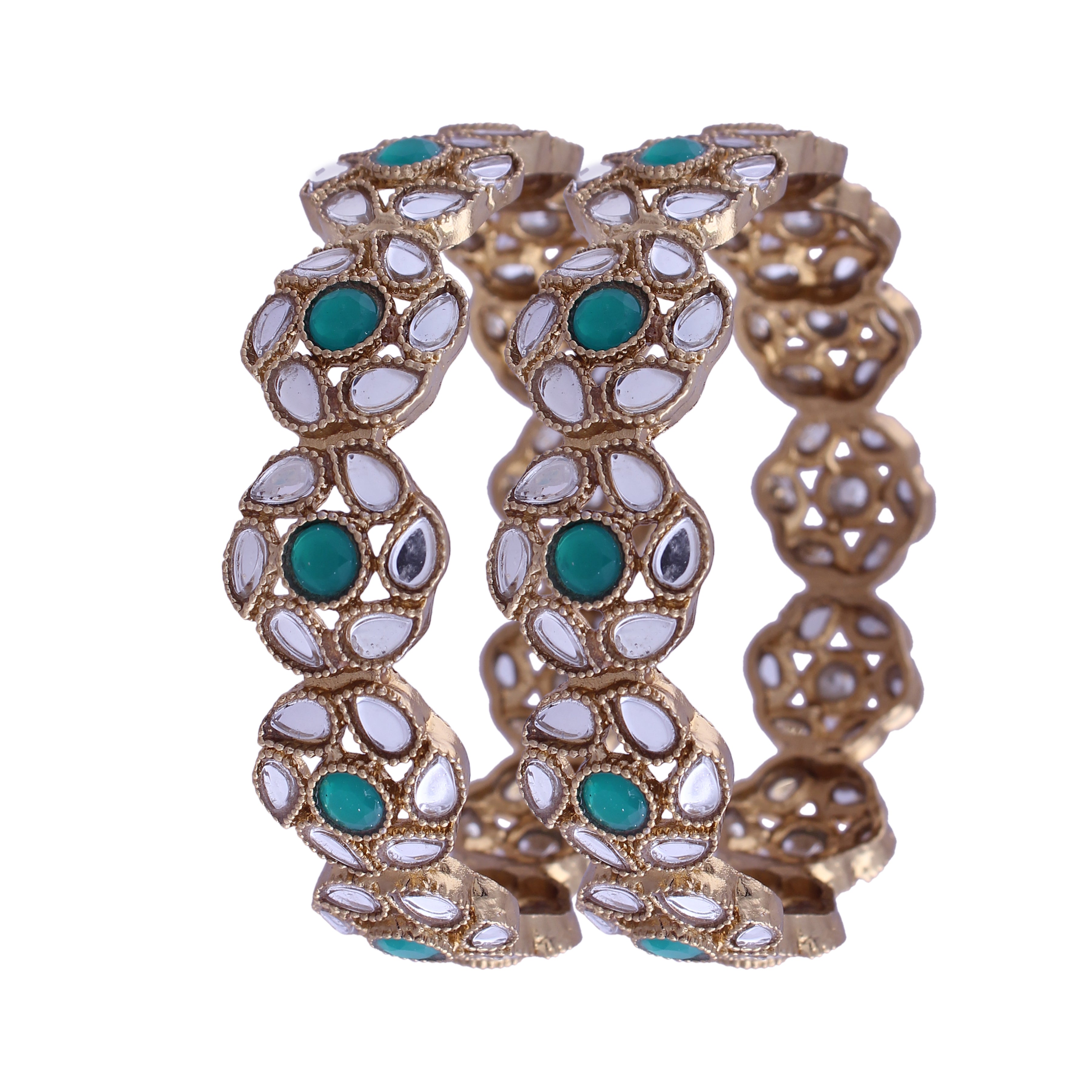 Harleen Green Bangles