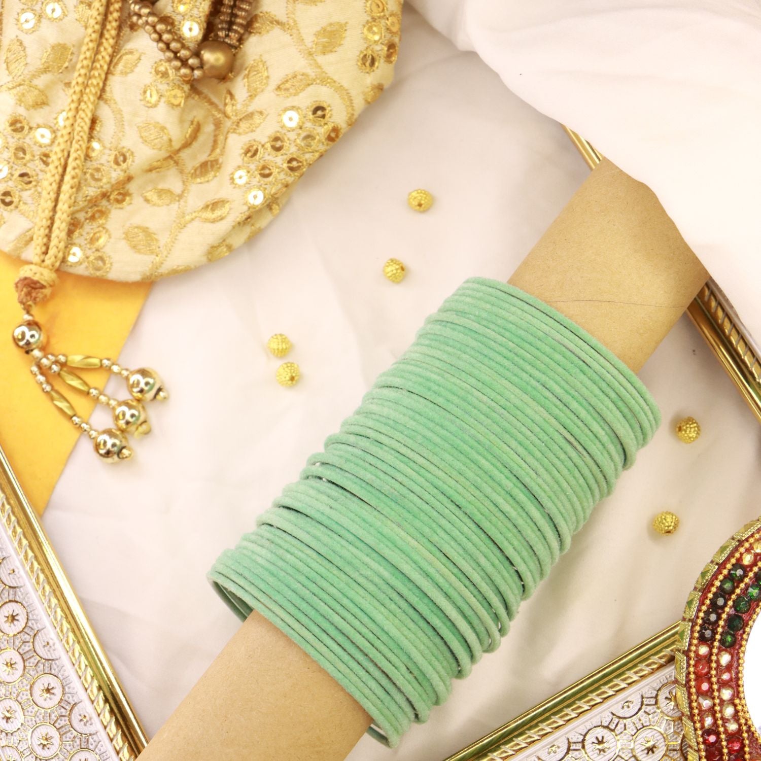 Mahek Mint Bangles