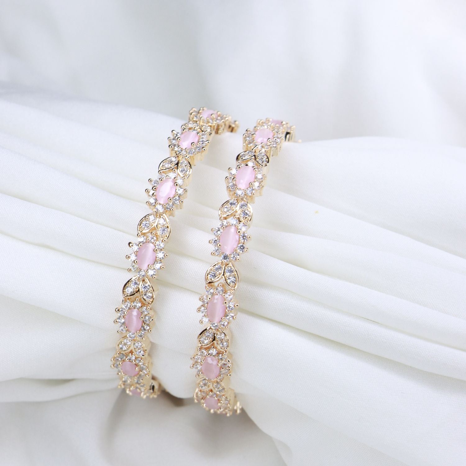 american daimond , cz , bangles