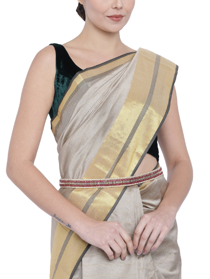 Kundan , pearls