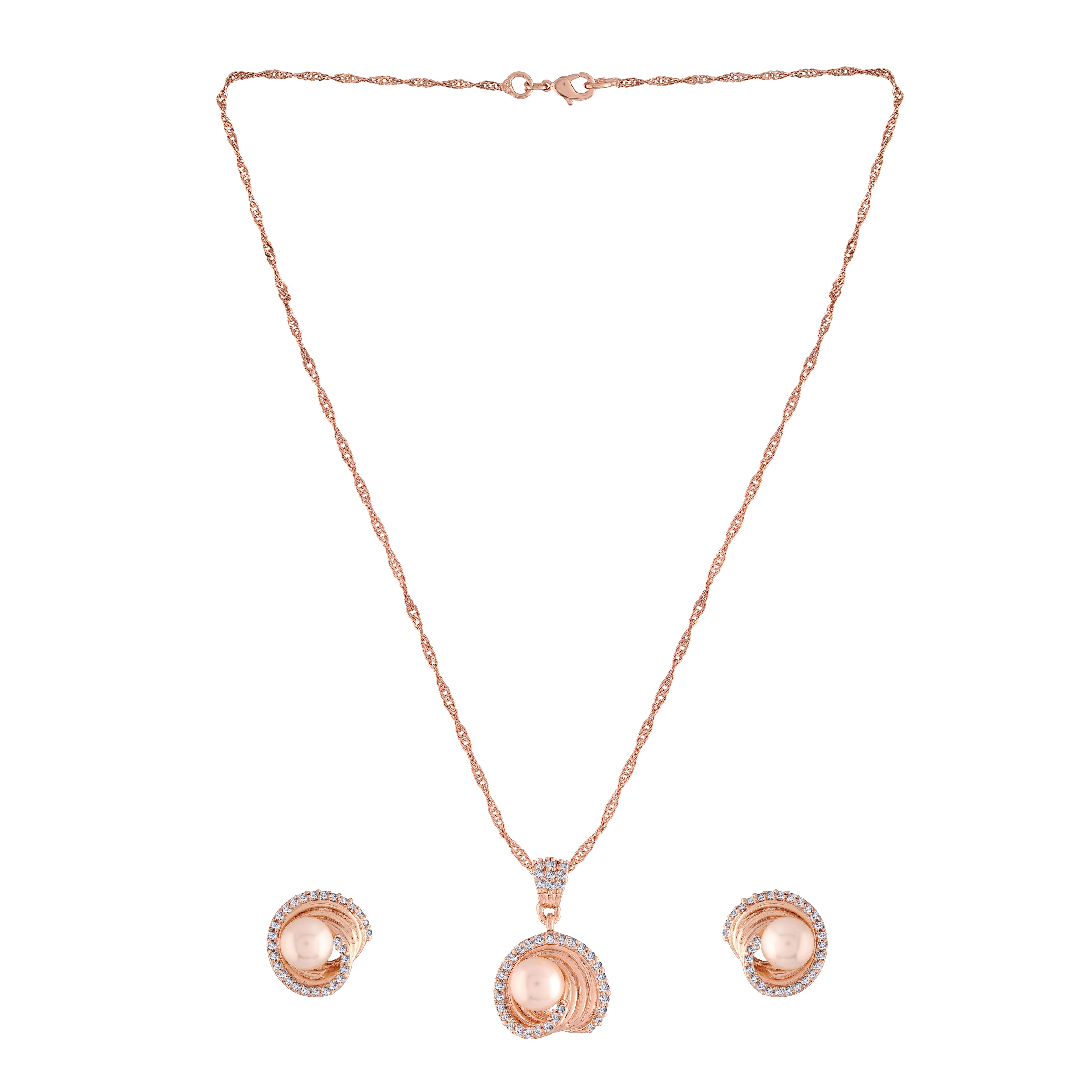 Seashell Pendant Set