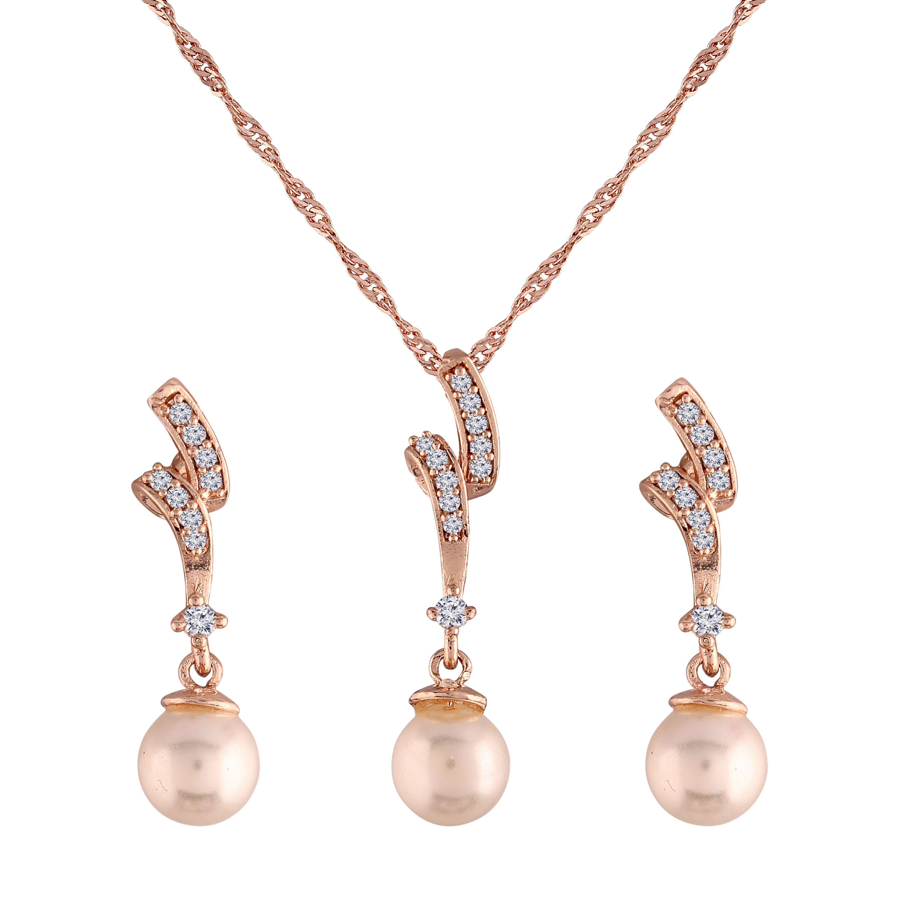Naila Shine Pendant Set