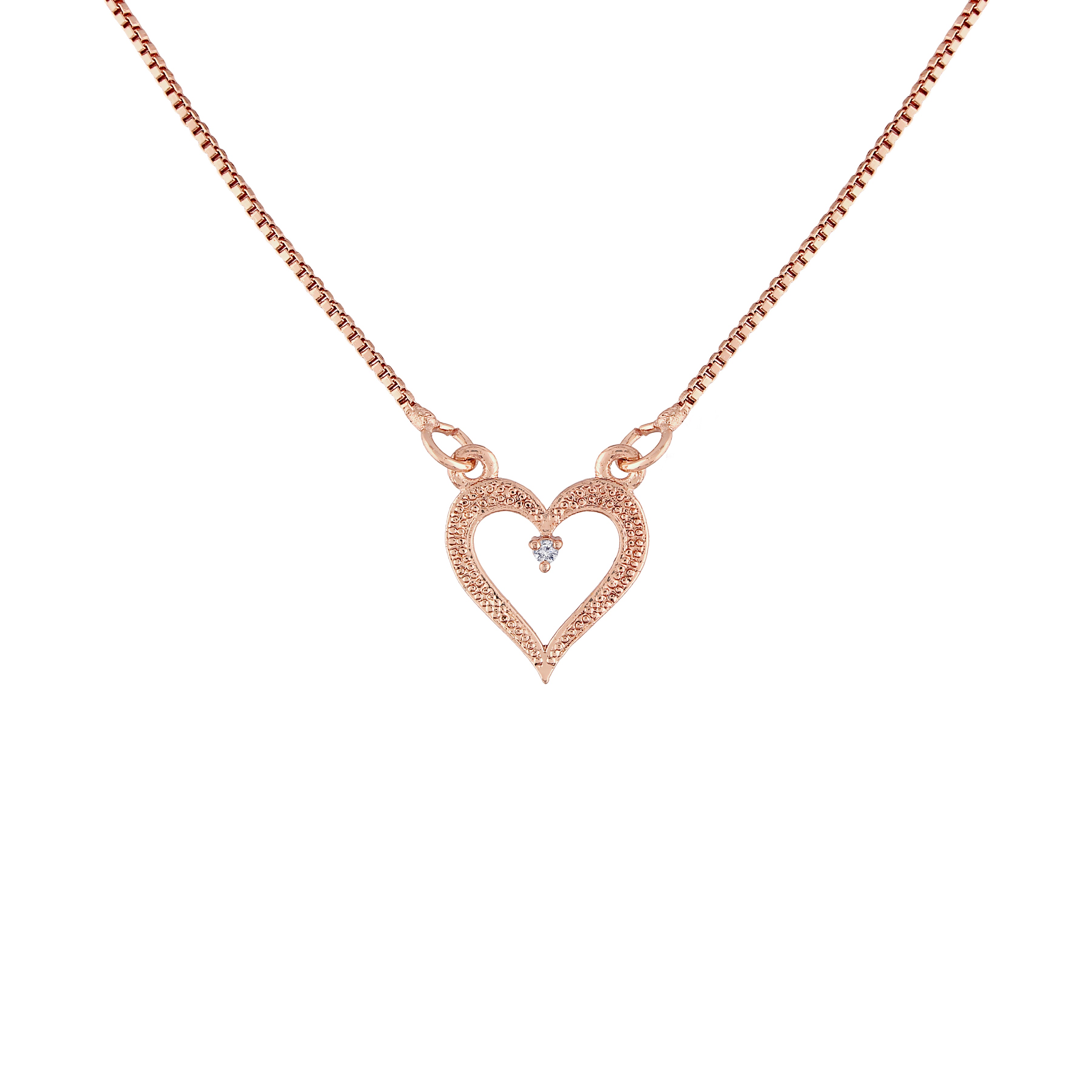 Fiona Rose Gold Pendant Set