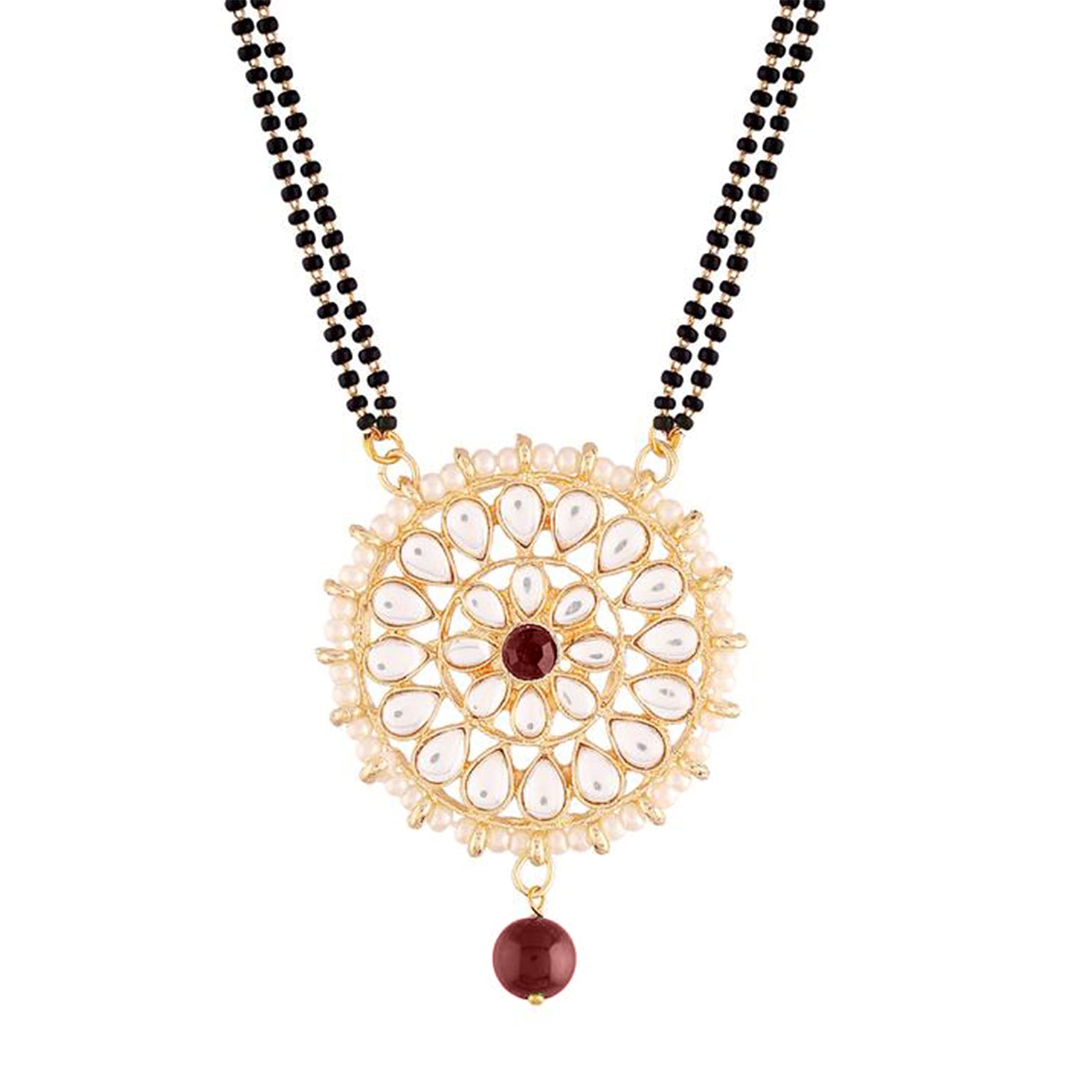 Preksha Maroon Mangalsutra