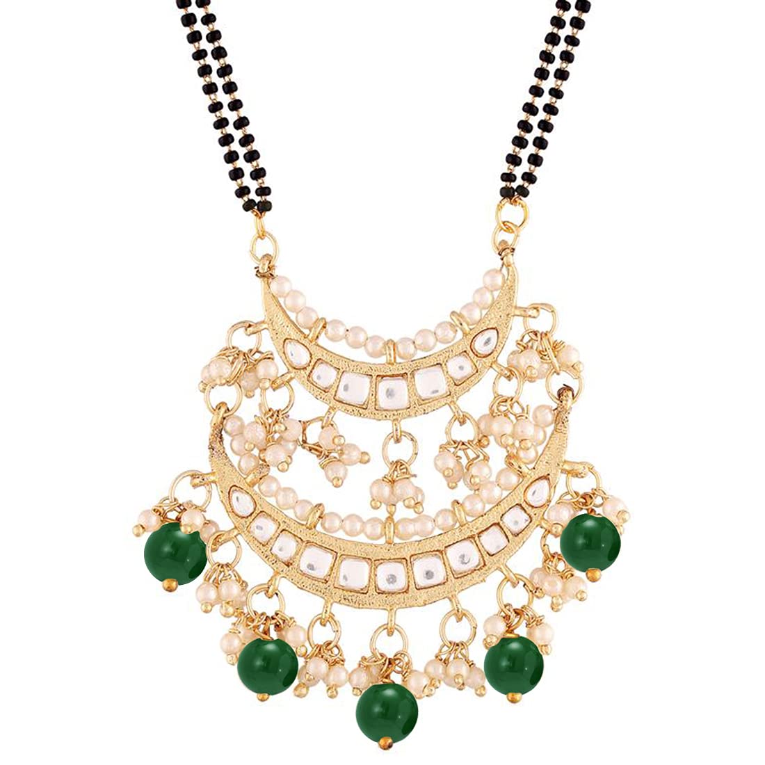 Jhalak Green Mangalsutra