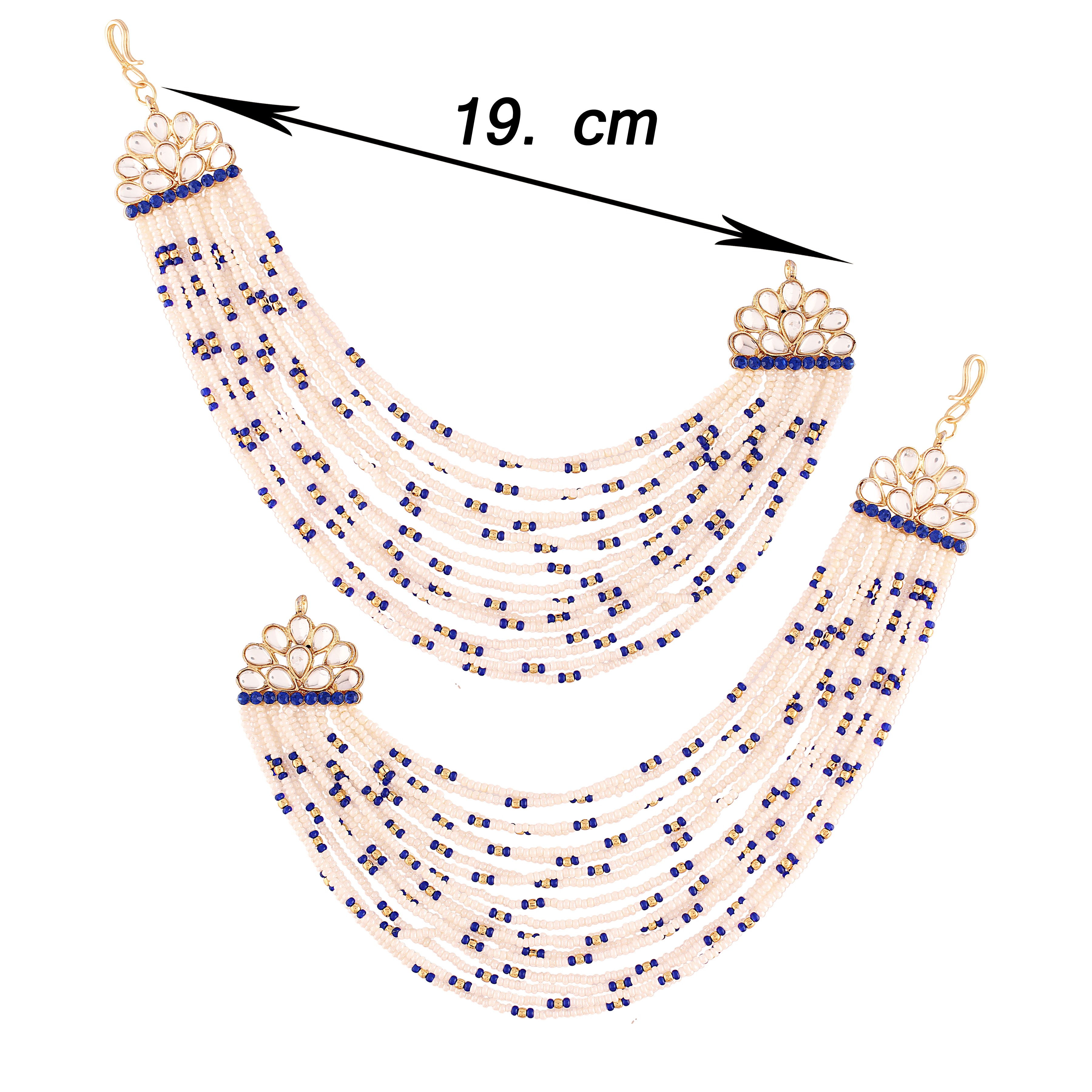 PRALAMBIKA Blue Earrings