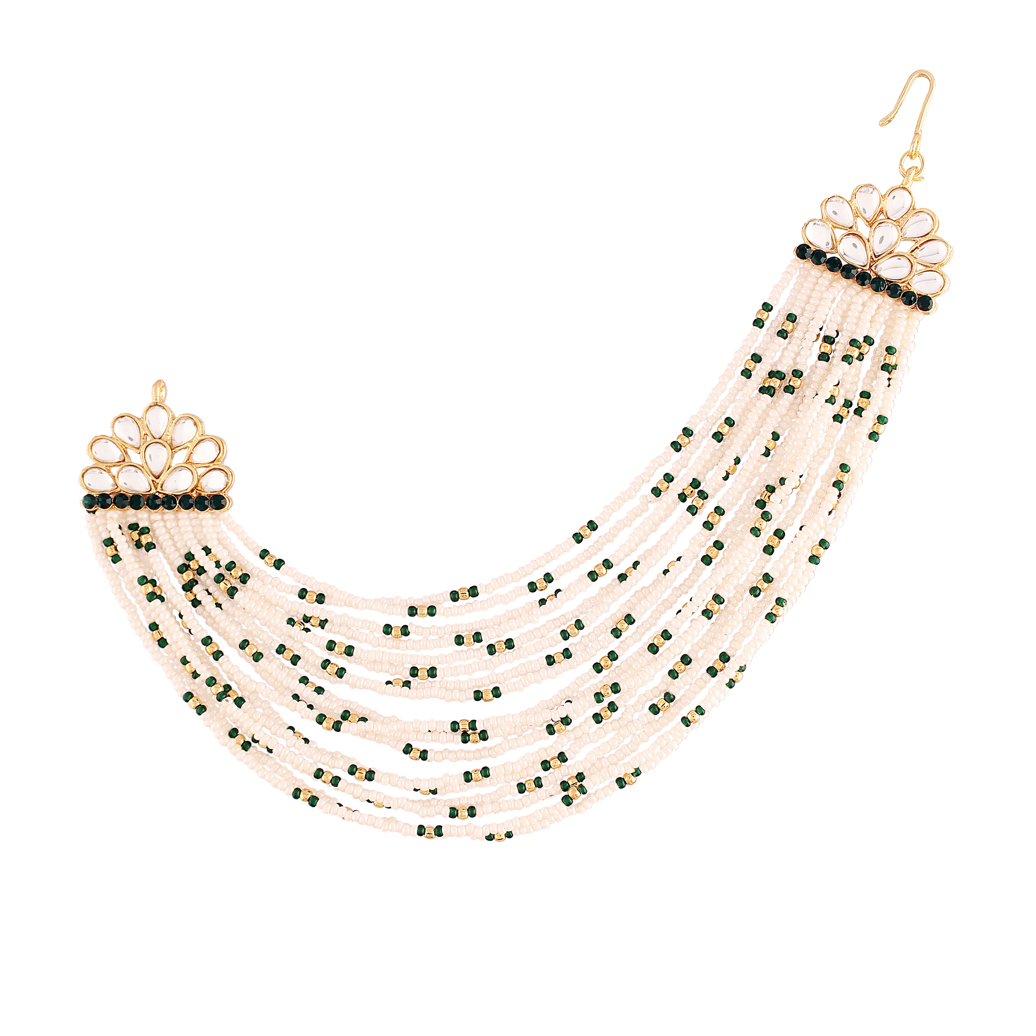 PRALAMBIKA Green Earrings