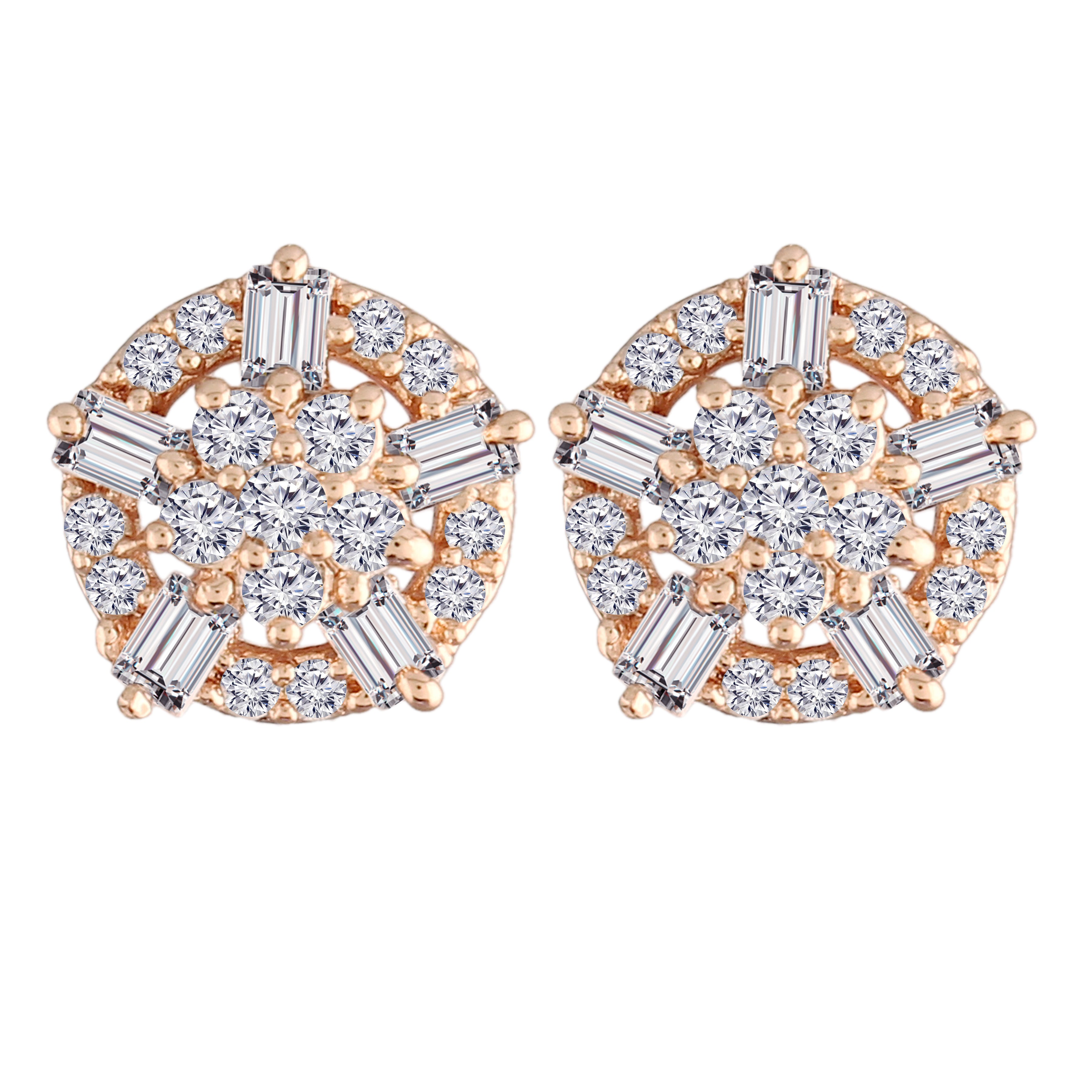 american daimond studed earring