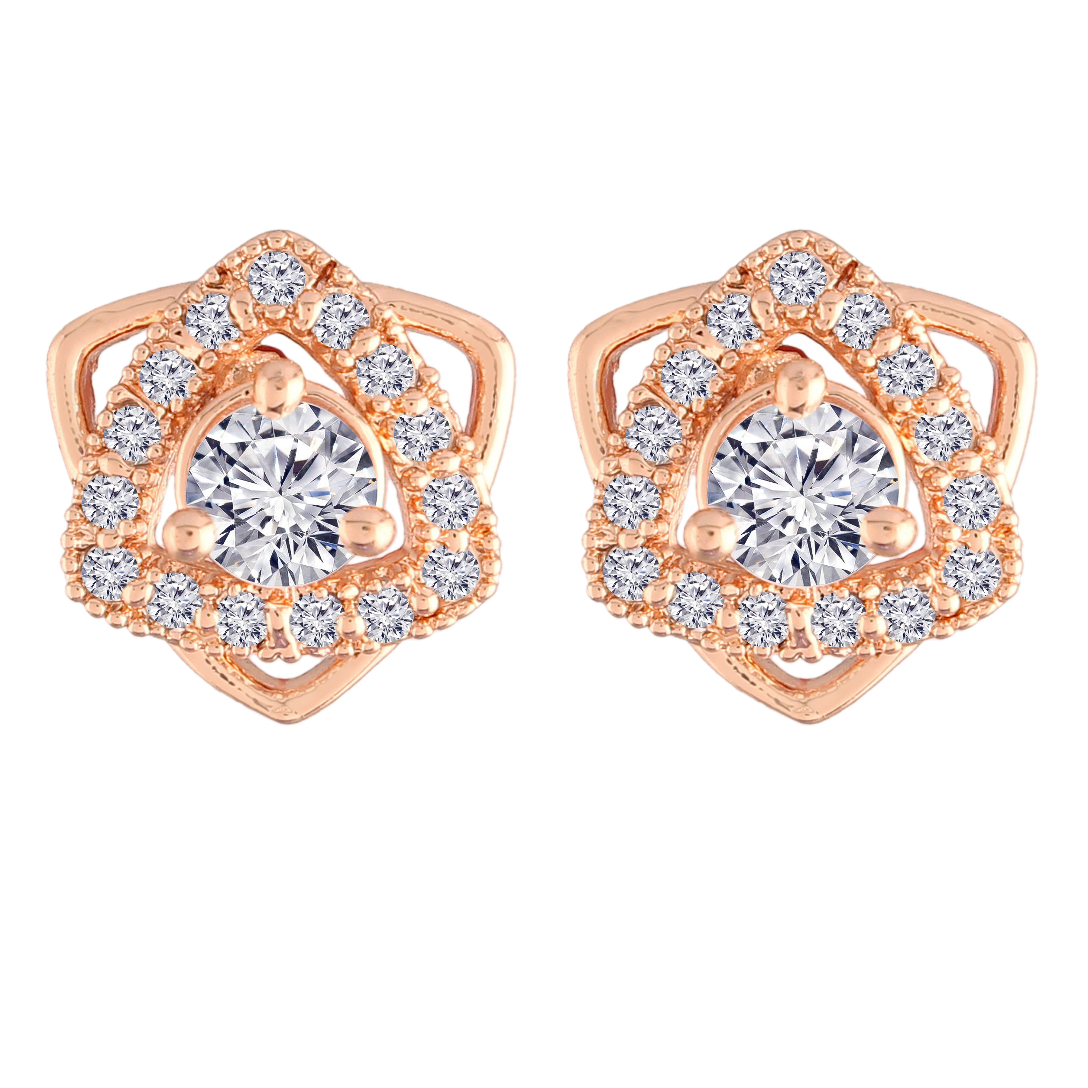 american daimond studed earring