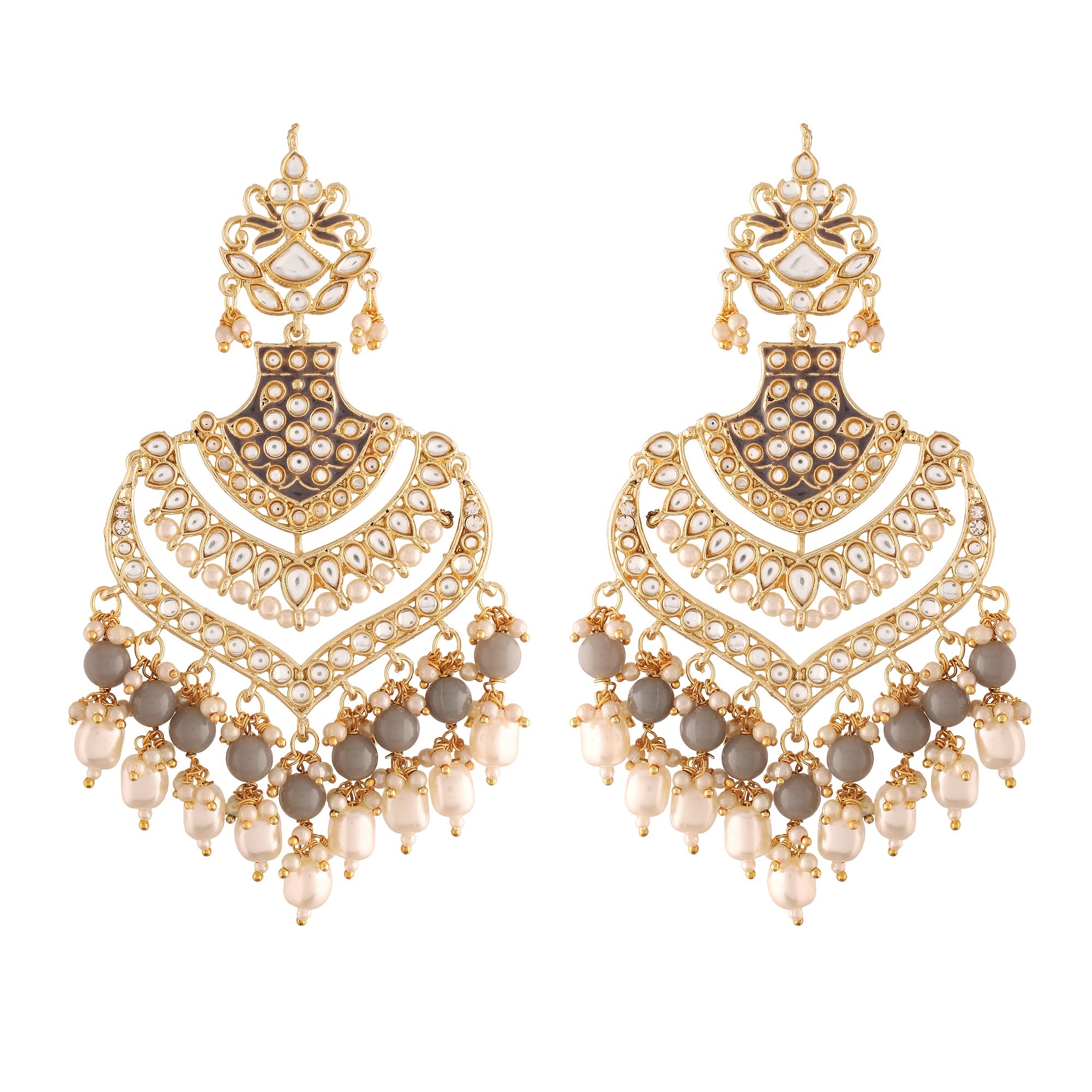 Pihu Grey Earrings