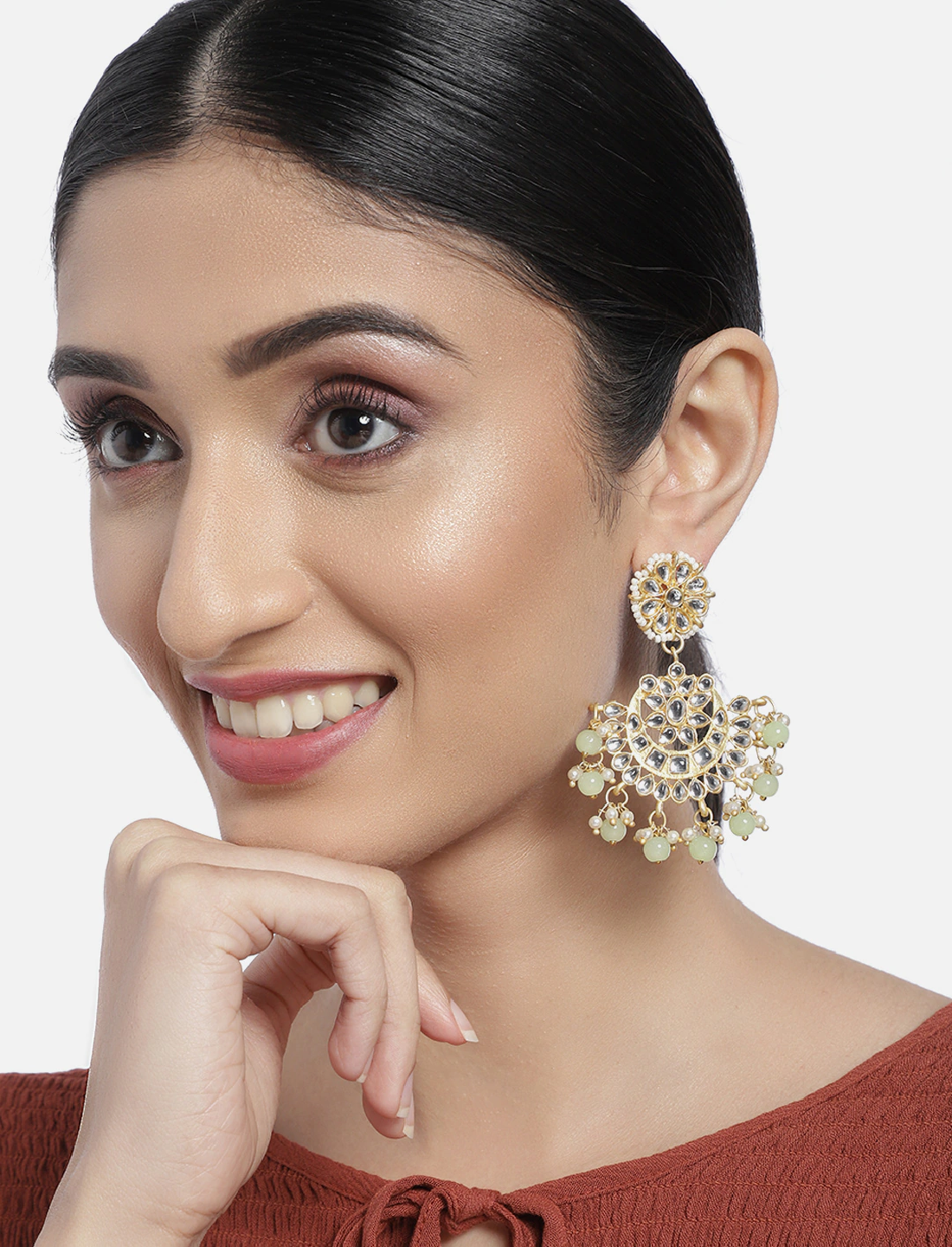 kundan , pearls , indian jewellery