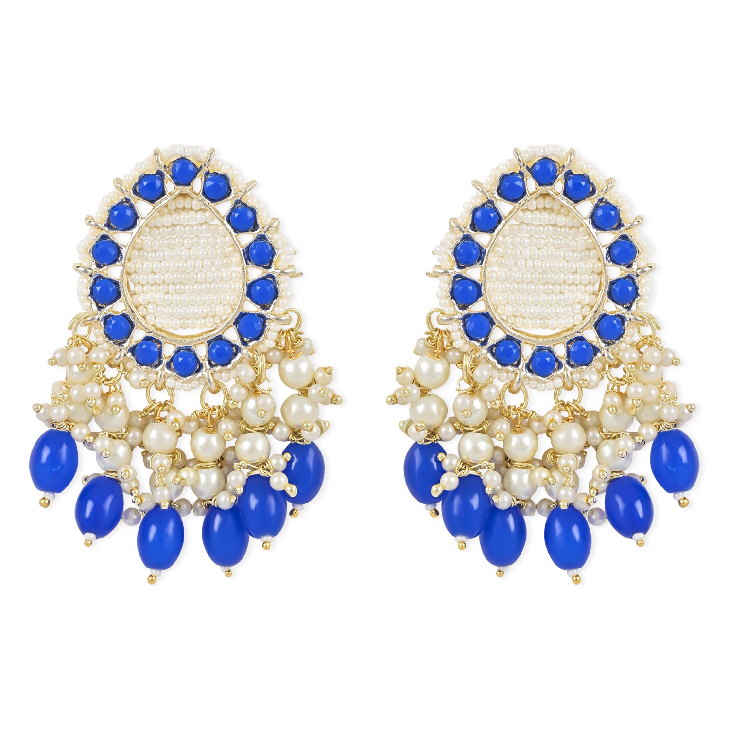 Farha Blue Earrings