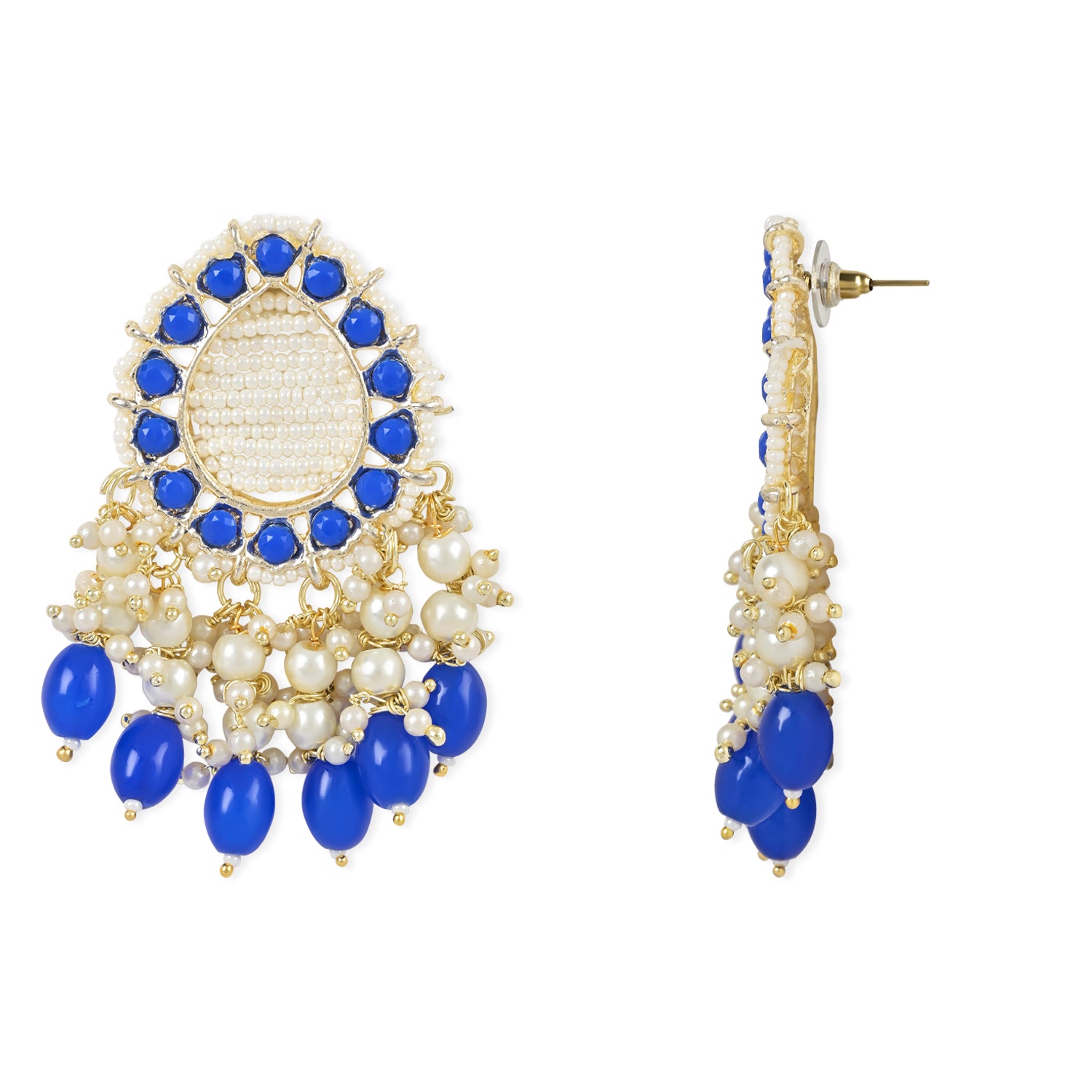 Farha Blue Earrings