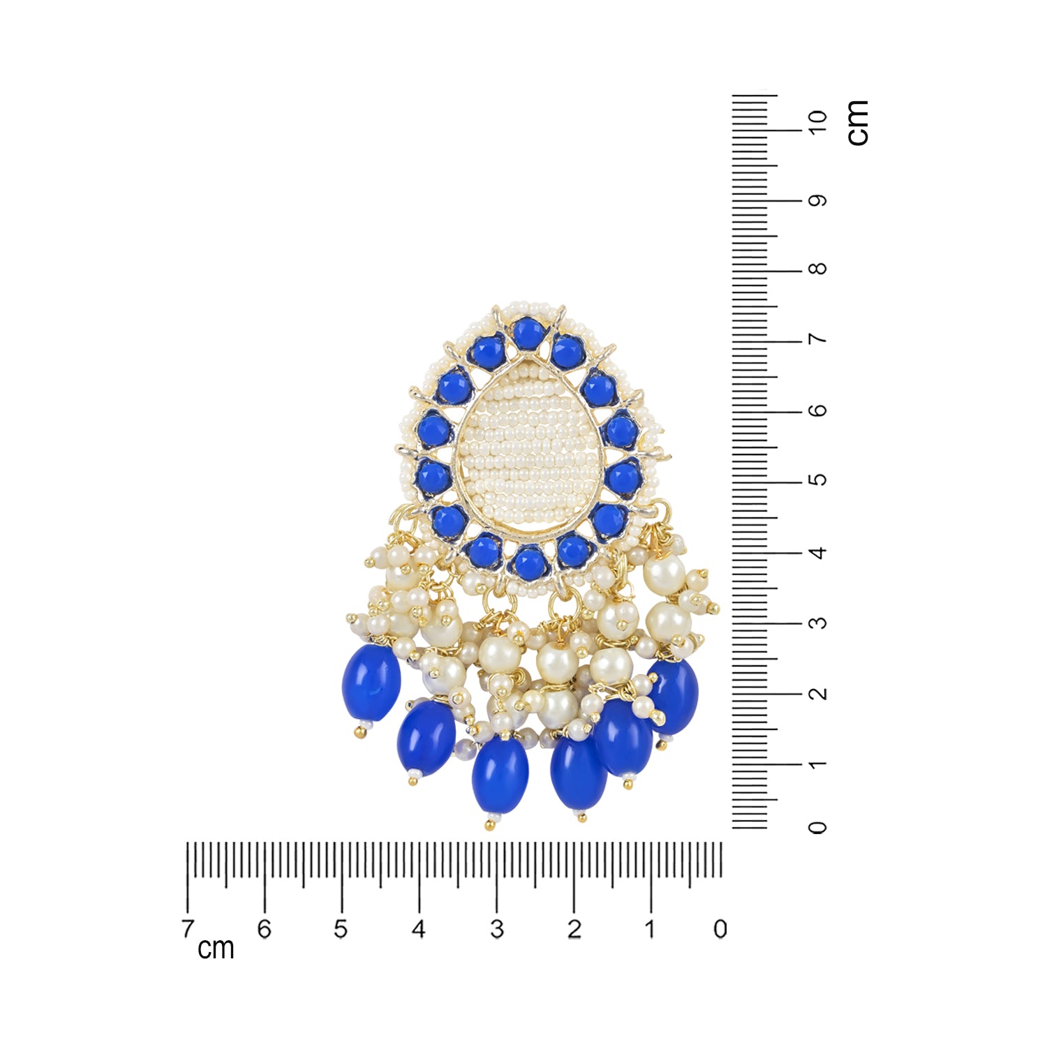 Farha Blue Earrings