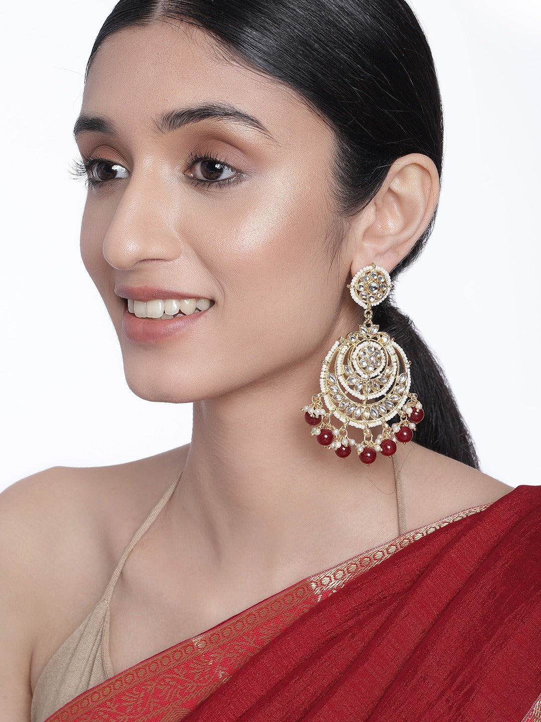 kundan , pearls indian jewellery