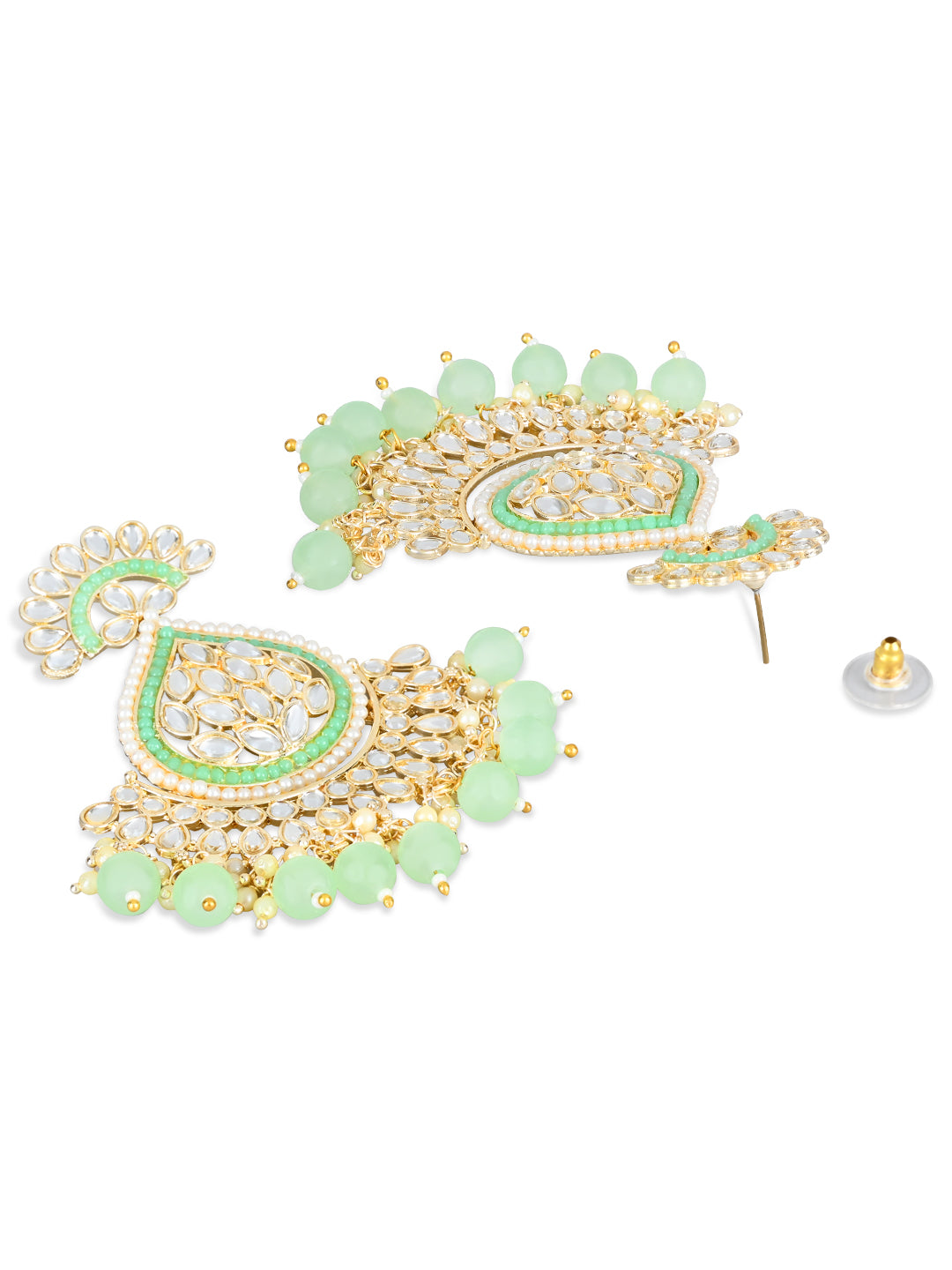 'Mahnoor' Mint Earrings