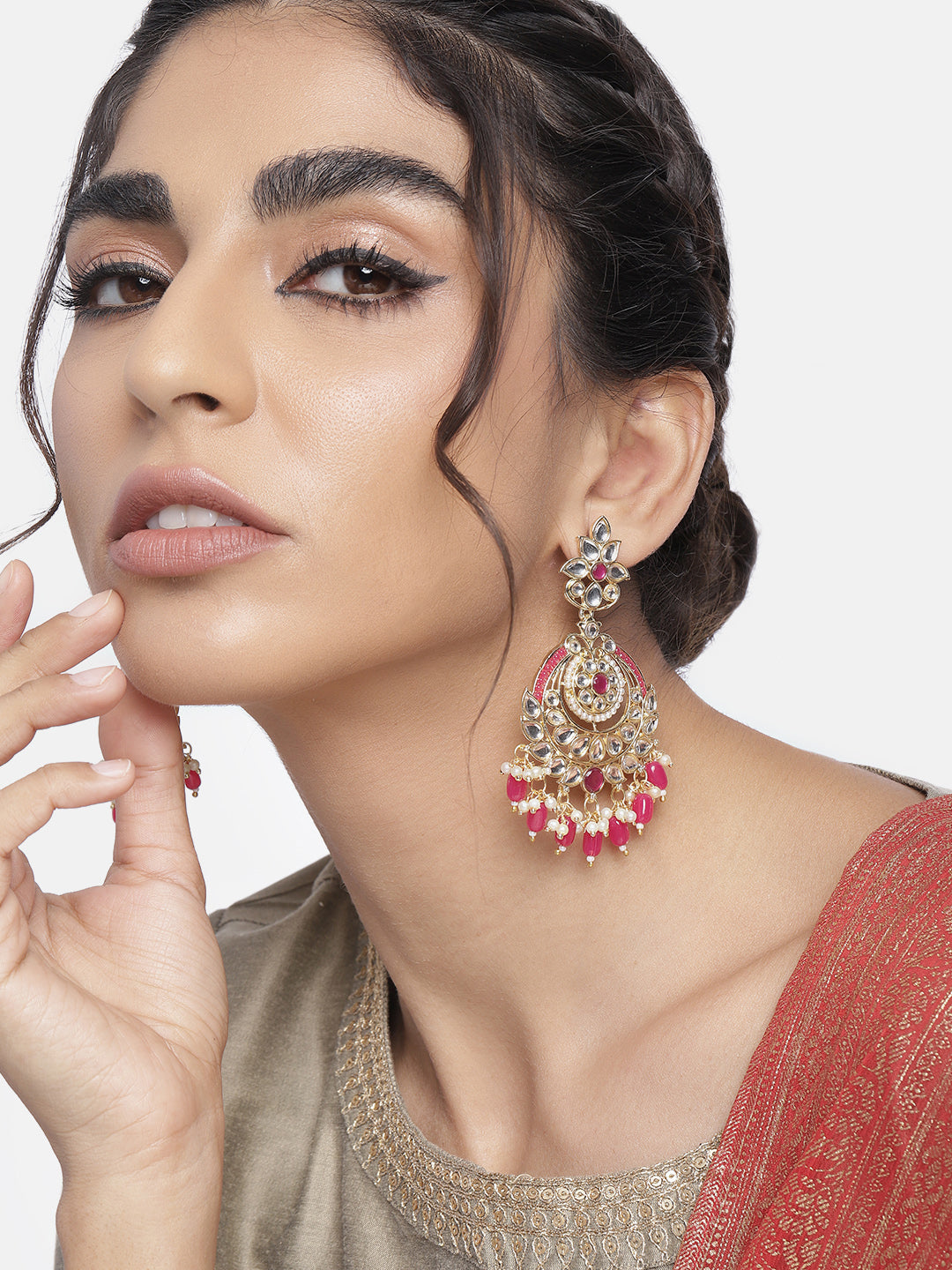 'Adweta' Pink Earrings