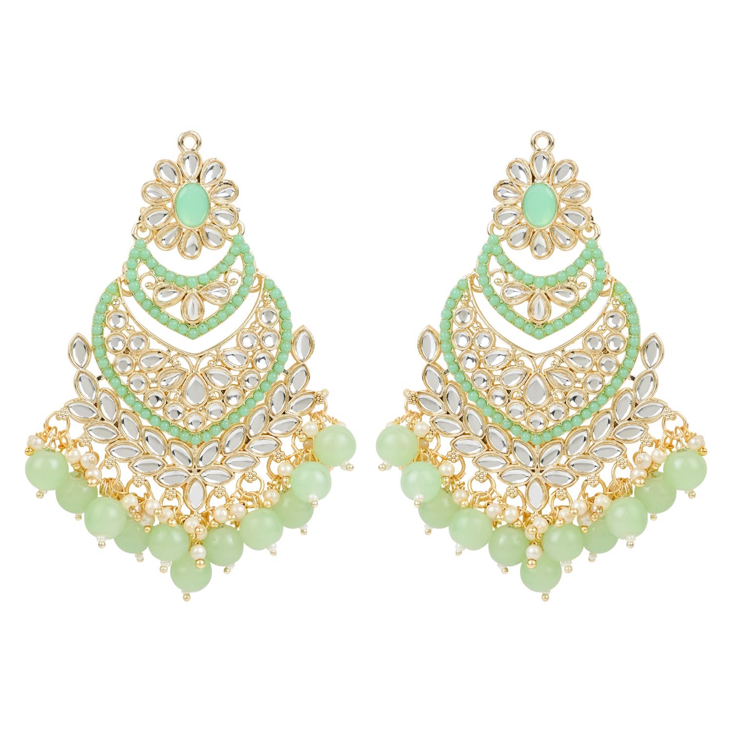 " SANJH "Mint Earrings