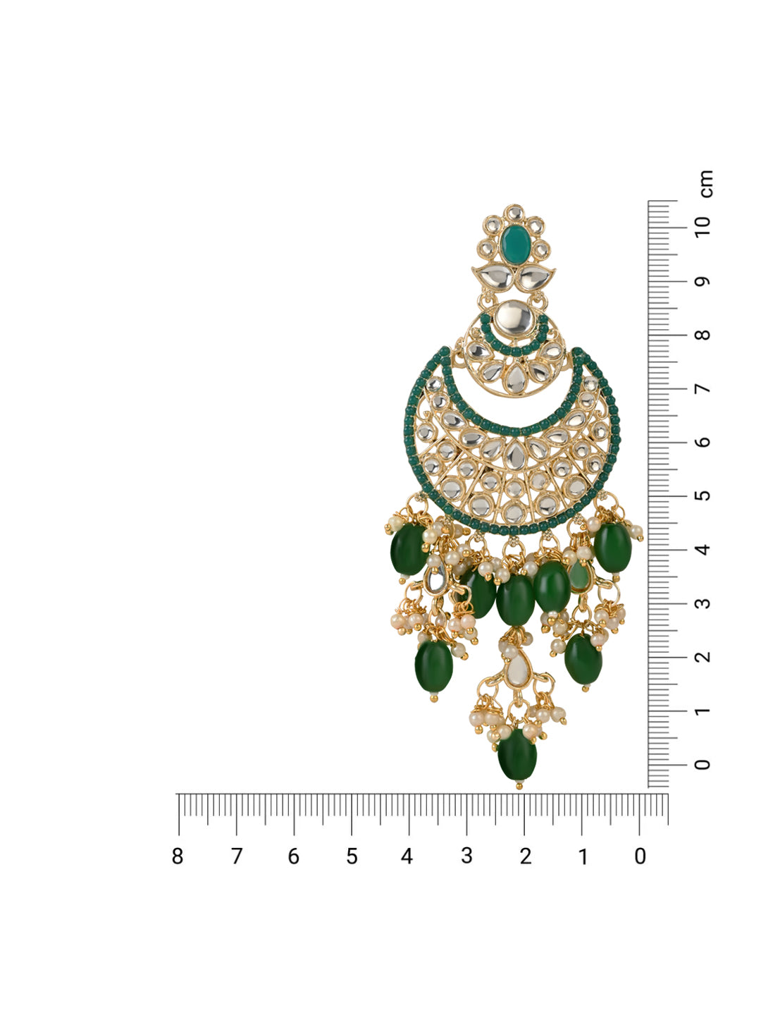 Insha Green Earrings