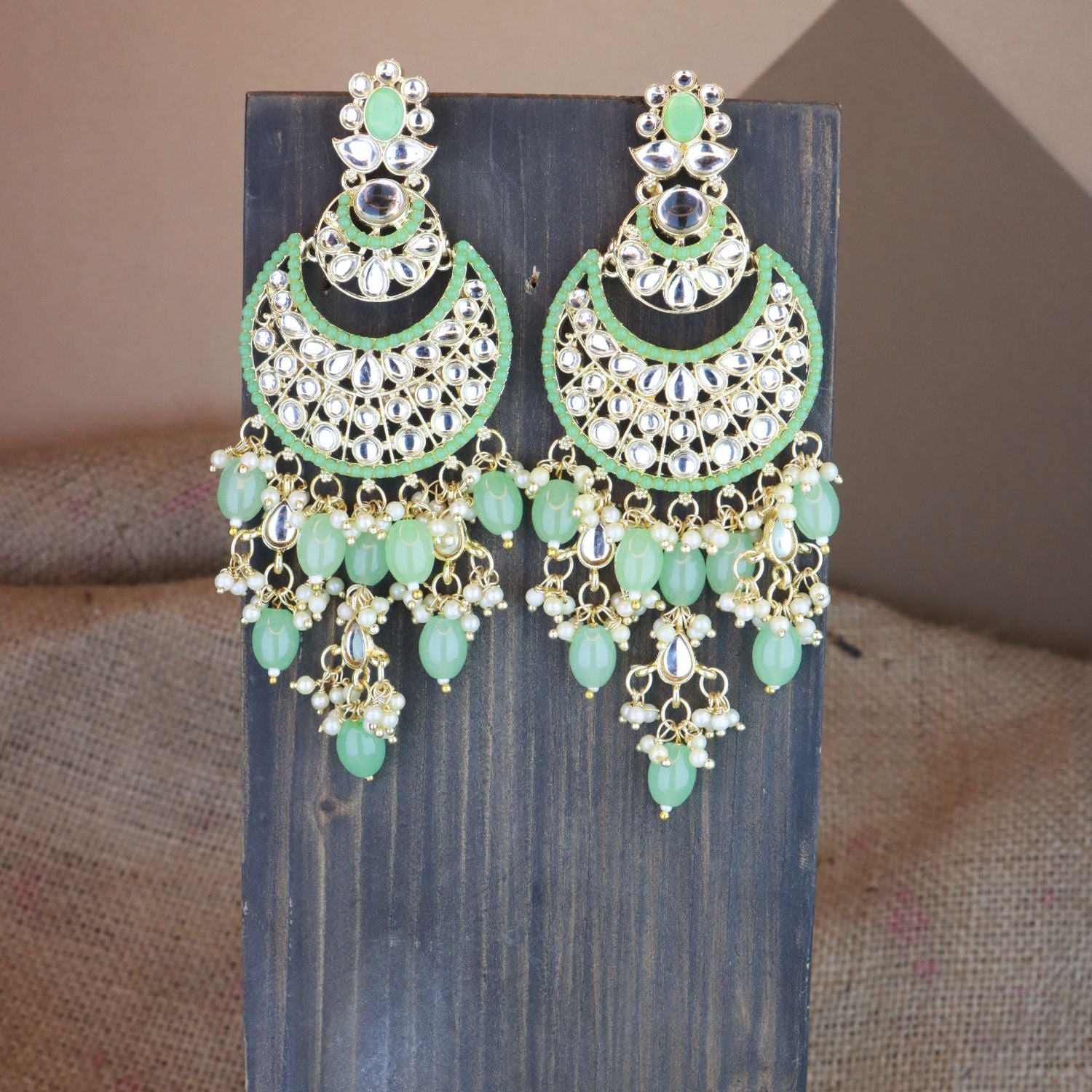 Insha Mint Earrings
