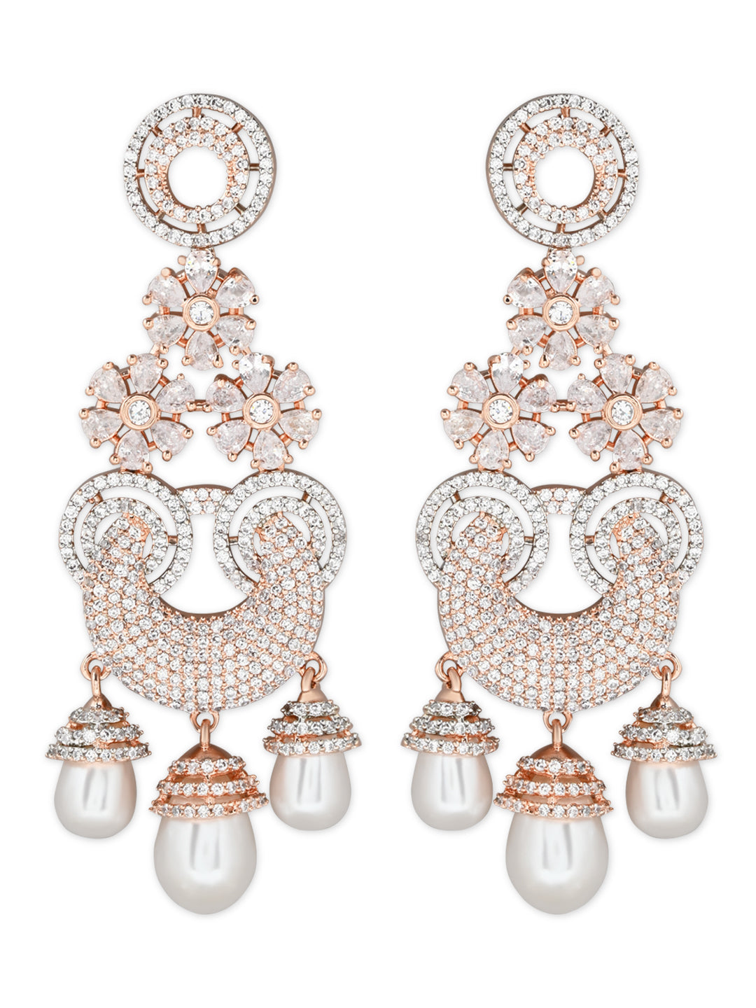 Florina Rosegold Earrings