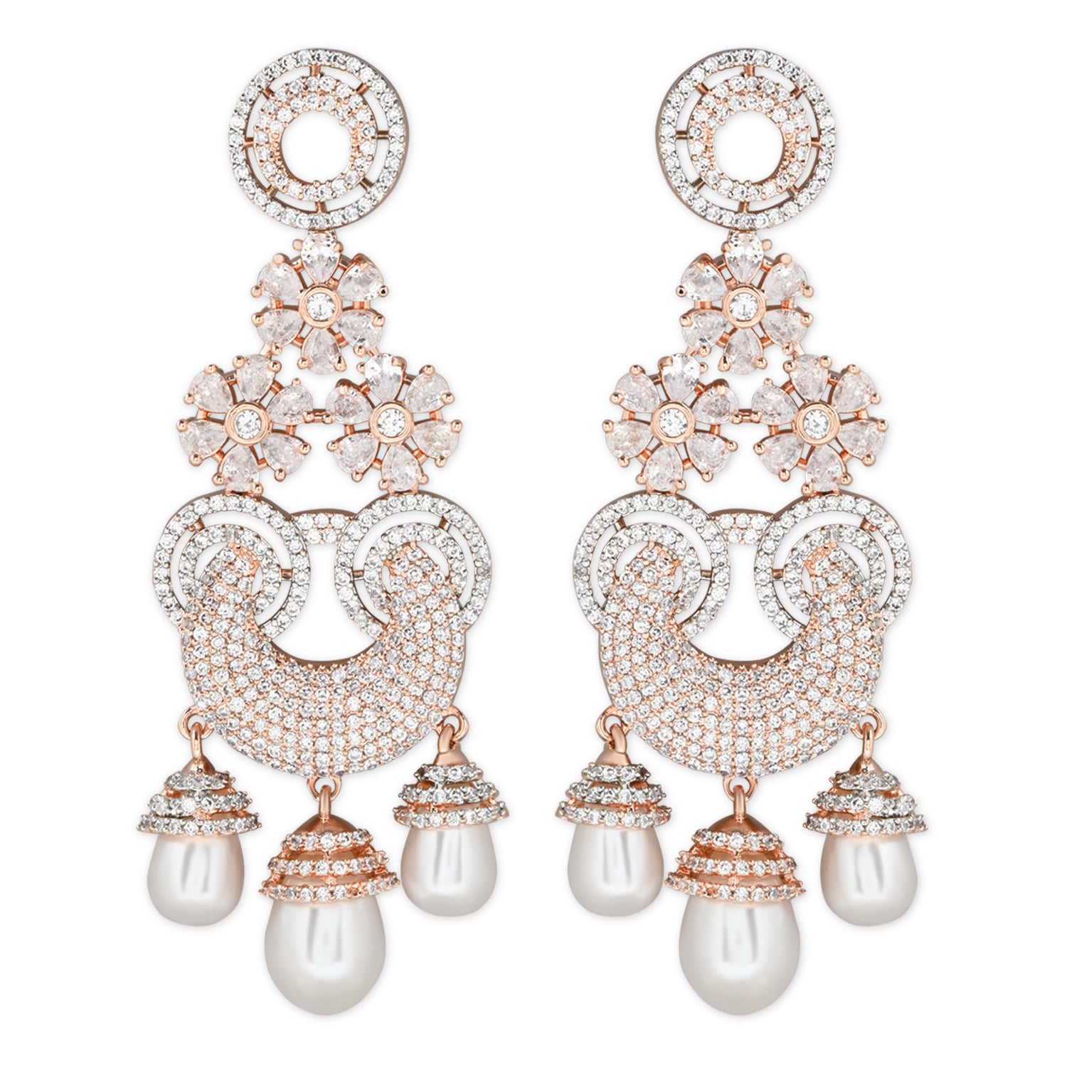 Florina Rosegold Earrings