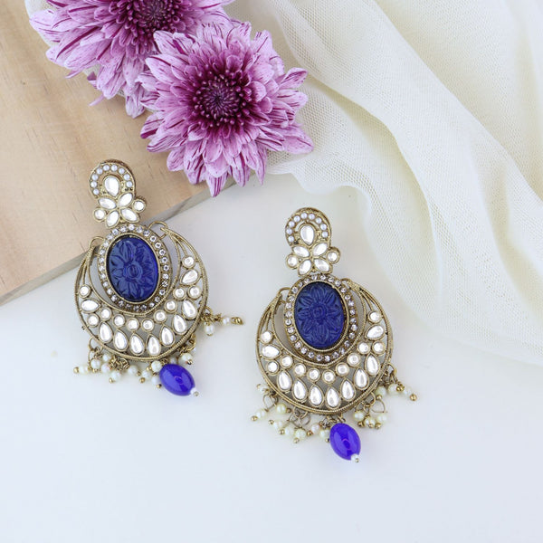 Nivisha Blue Earrings