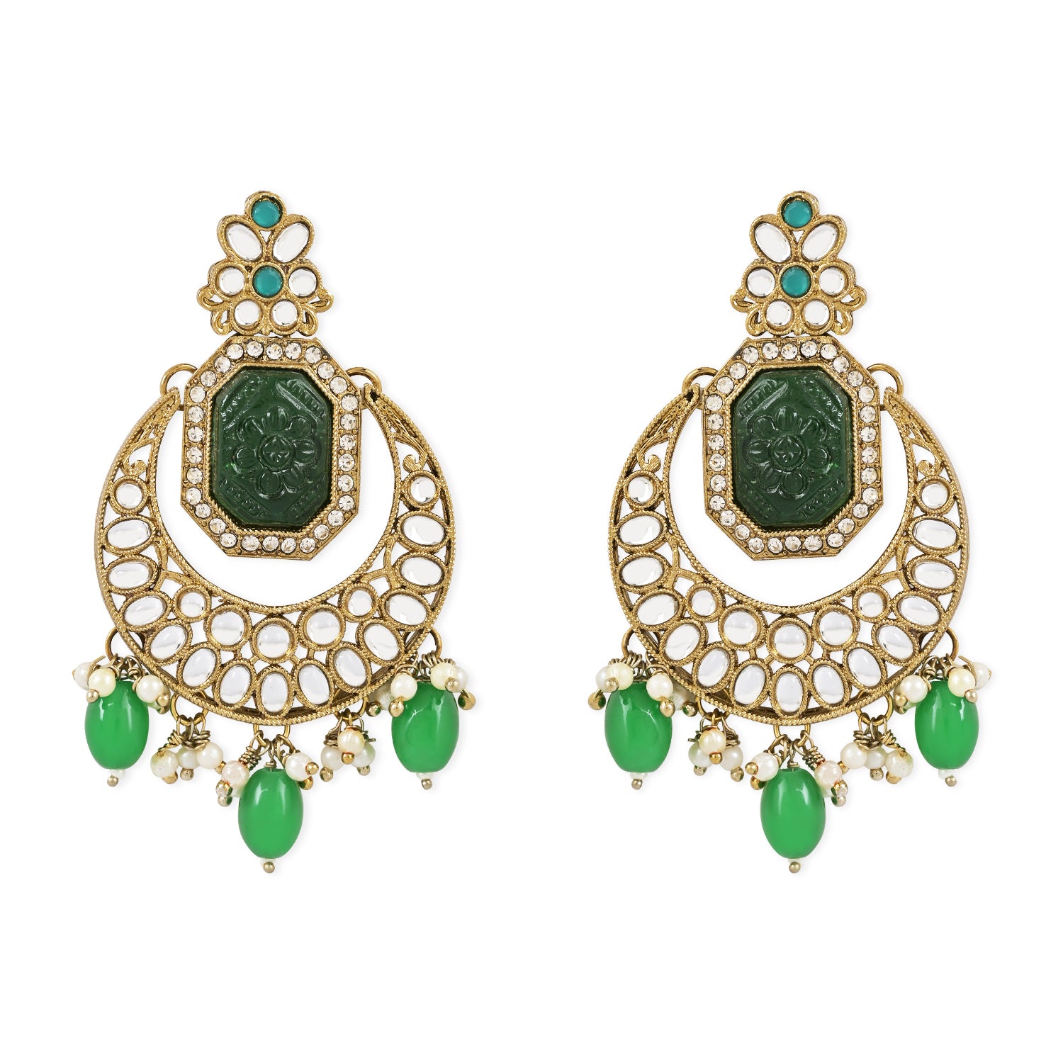 Alisha Green Earrings