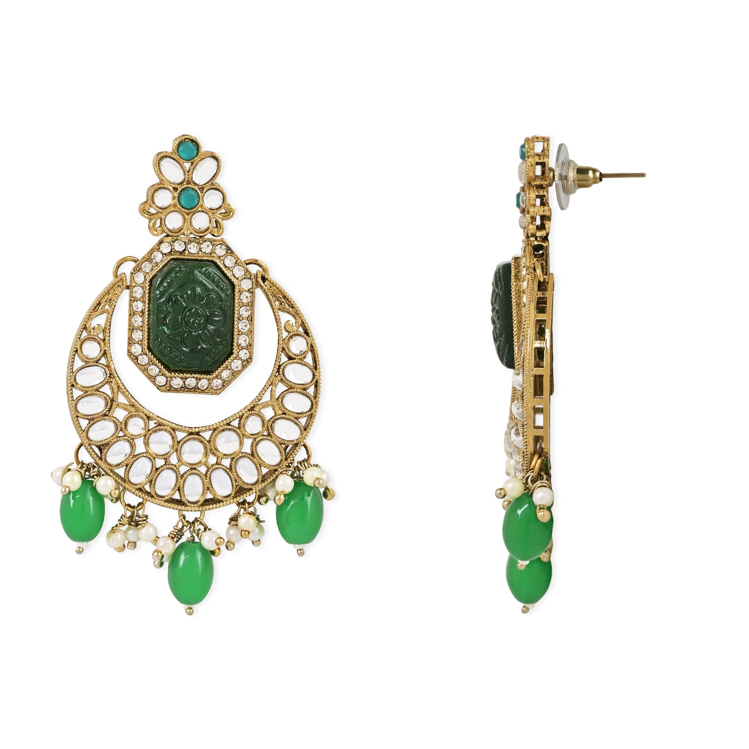 Alisha Green Earrings