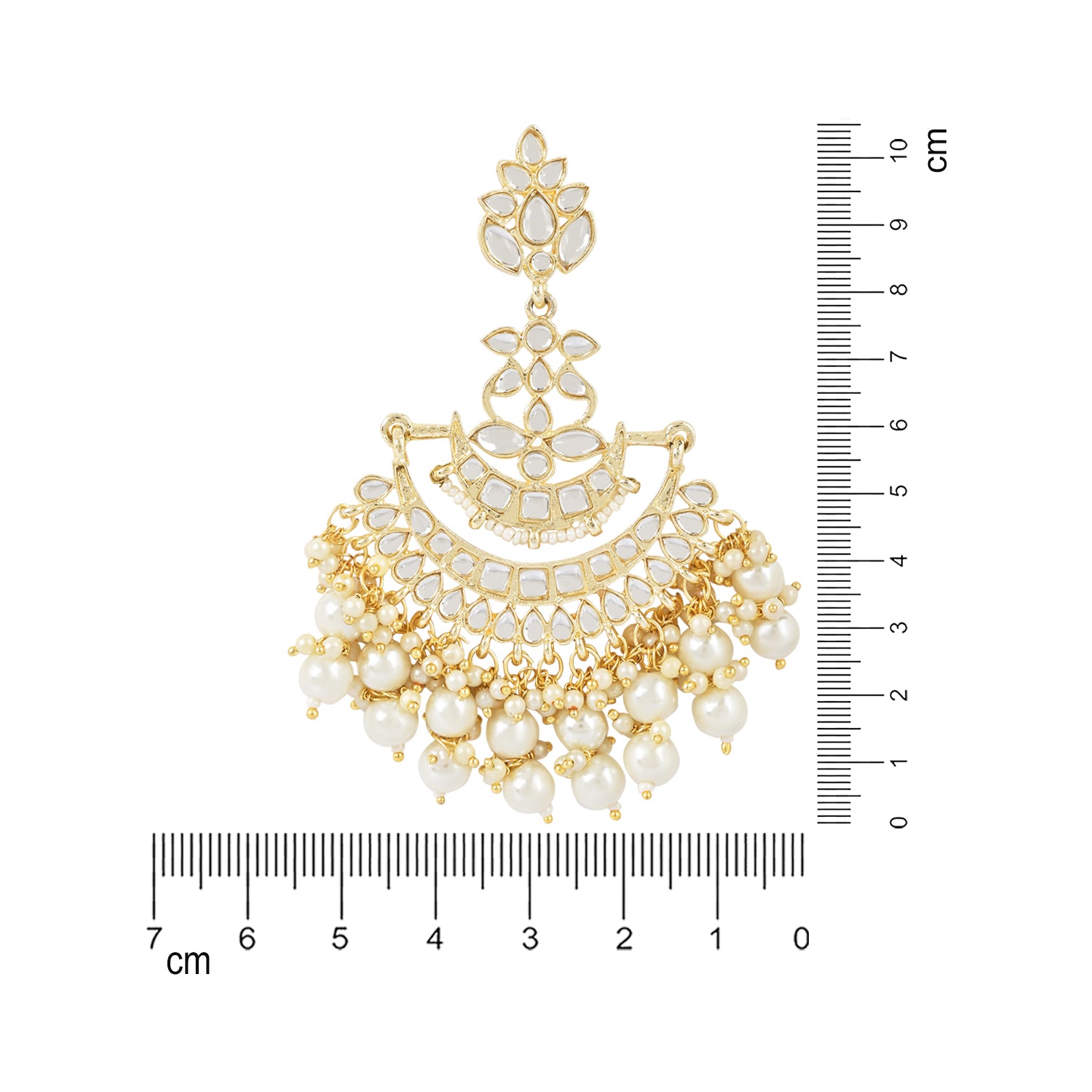 Saamya white Earrings