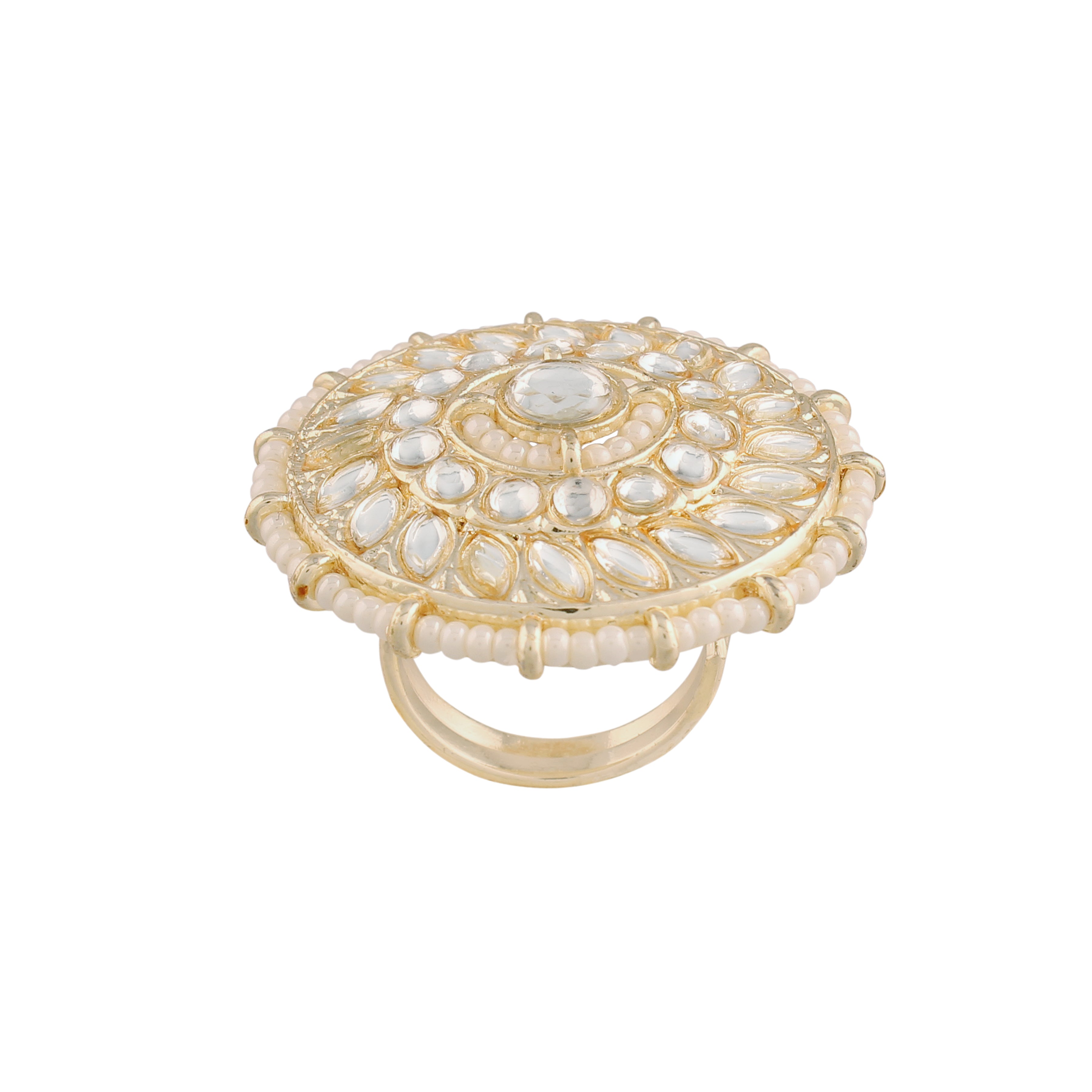 Miloni White Ring