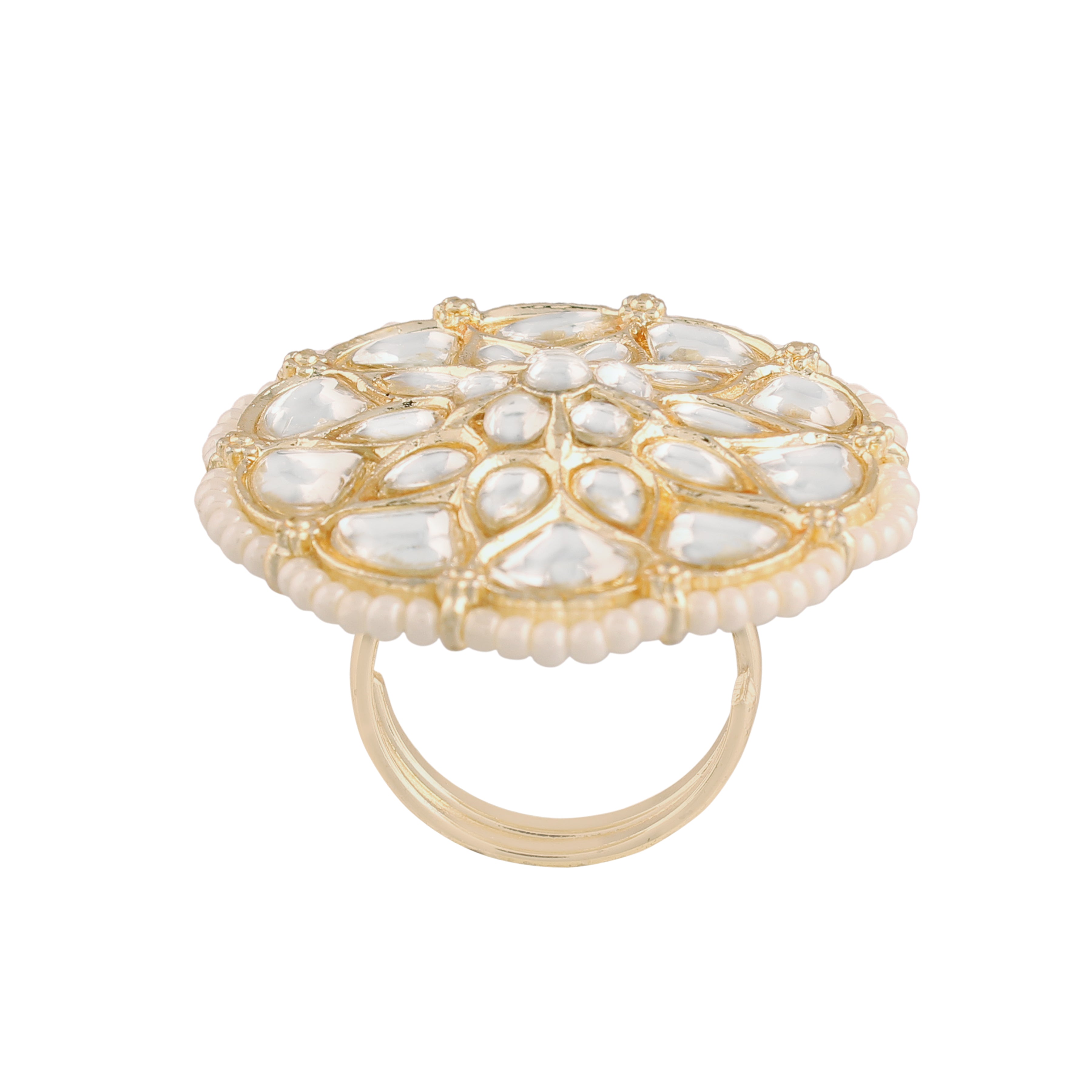Isvari White Ring
