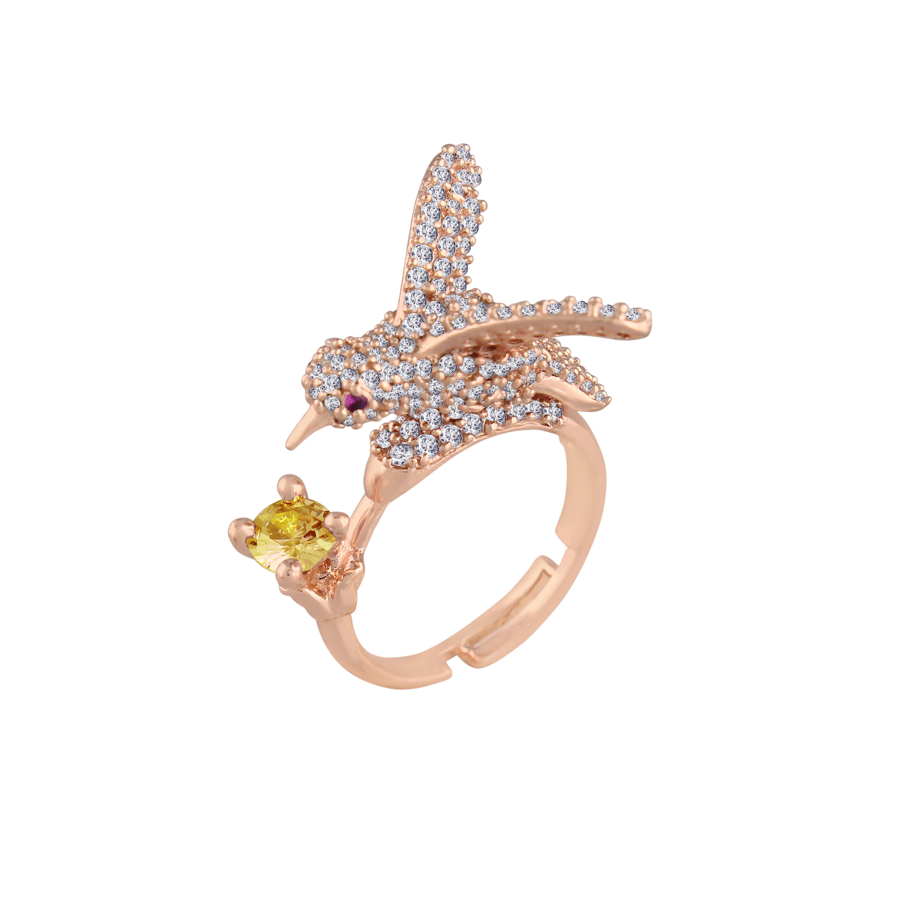 Pearly Bird Ring