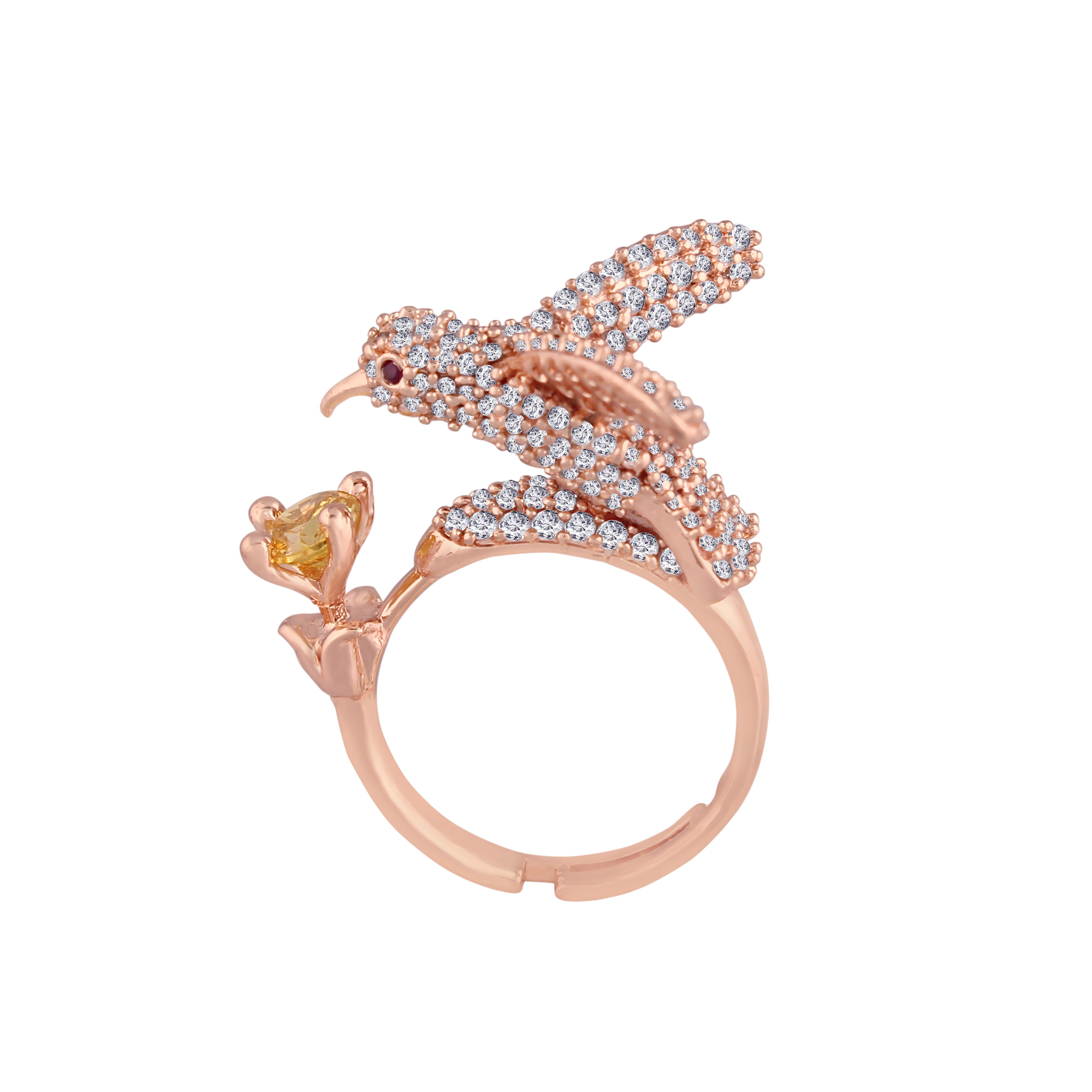 Pearly Bird Ring
