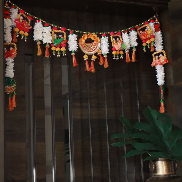 Lavishing Puppet Toran Door Hangings With Latkans