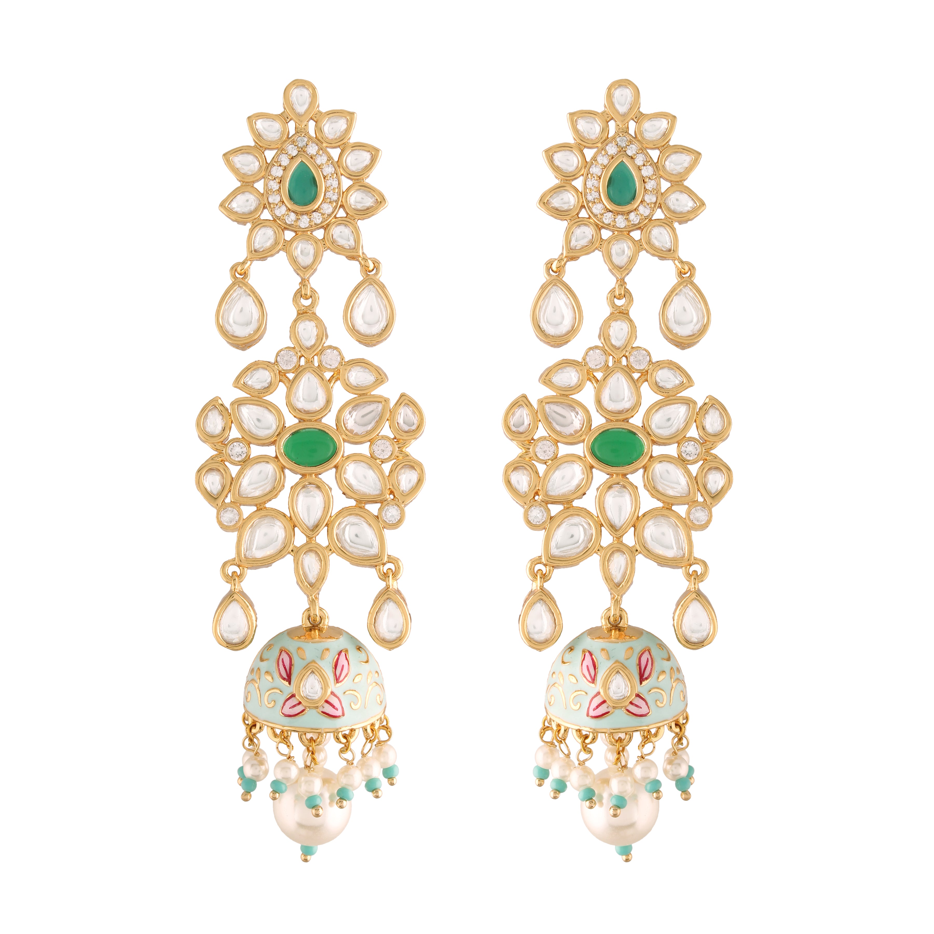 Umaiza Mint Earrings