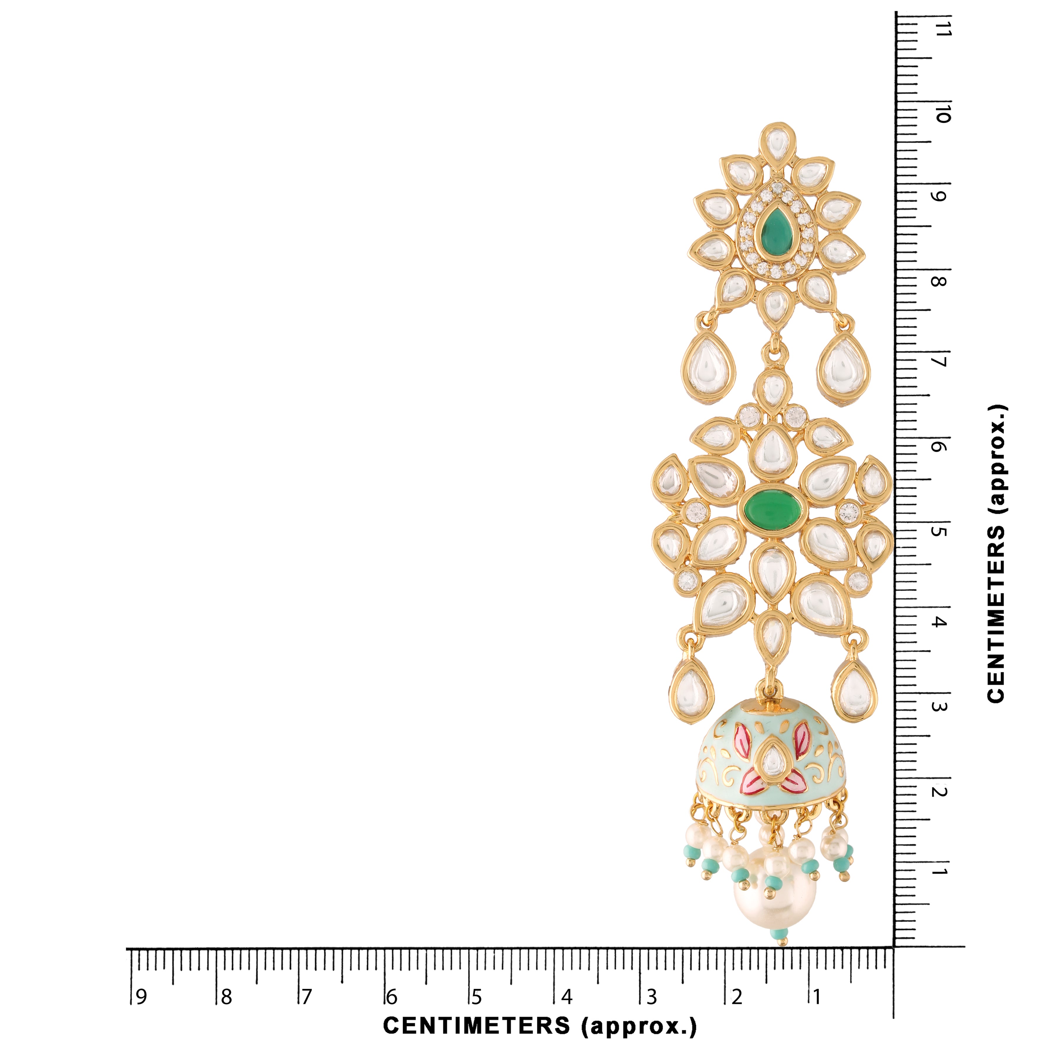 Umaiza Mint Earrings