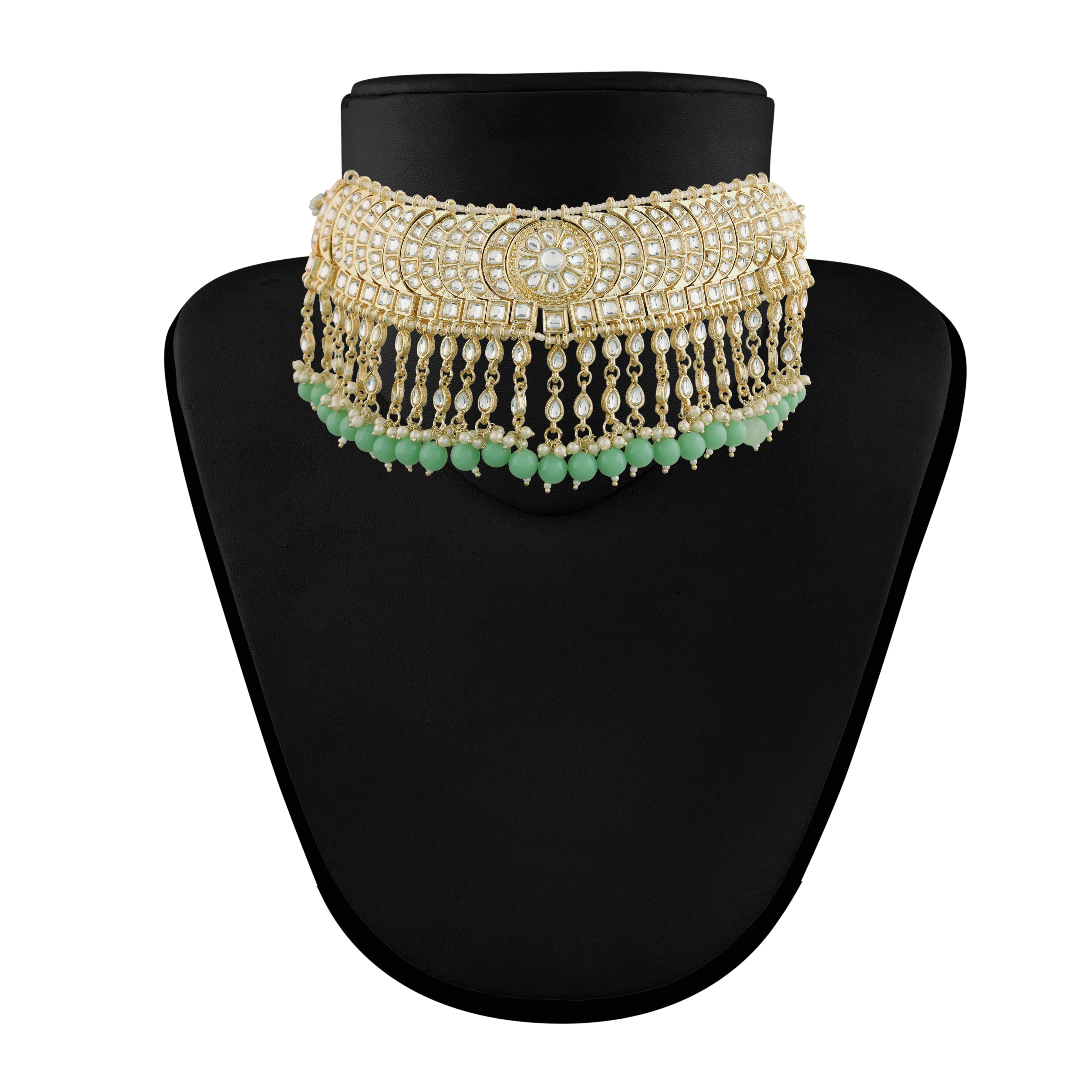 'Akira' Mint Necklace Set