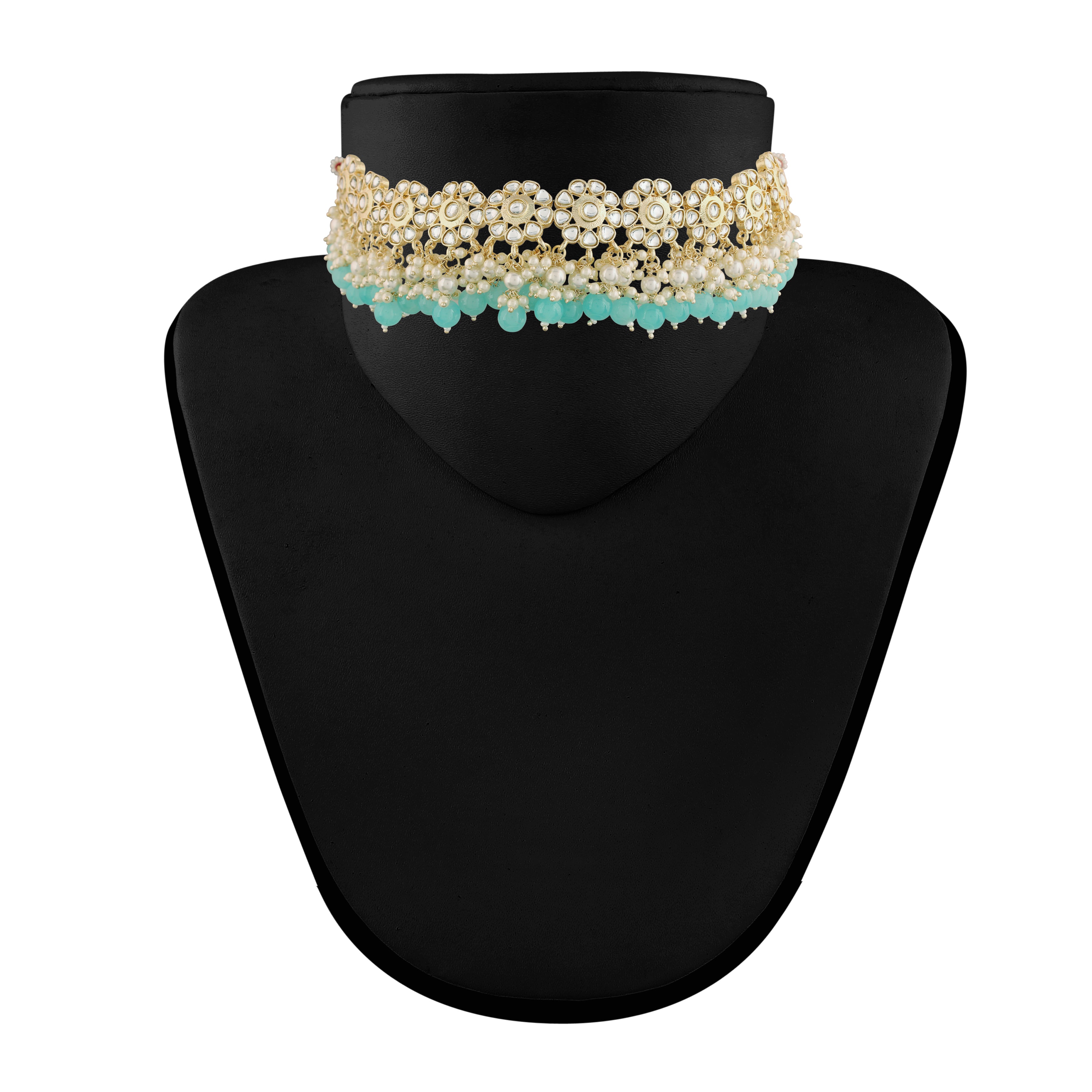 'CHARMI' Mint Necklace Set